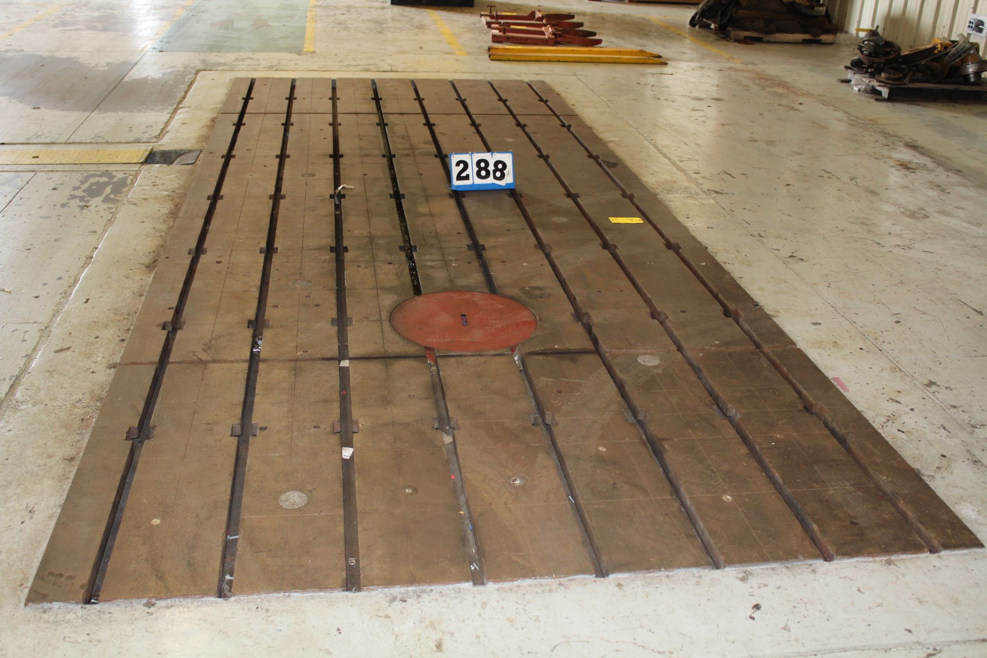 8' X 20' T SLOTTED FLOOR PLATE