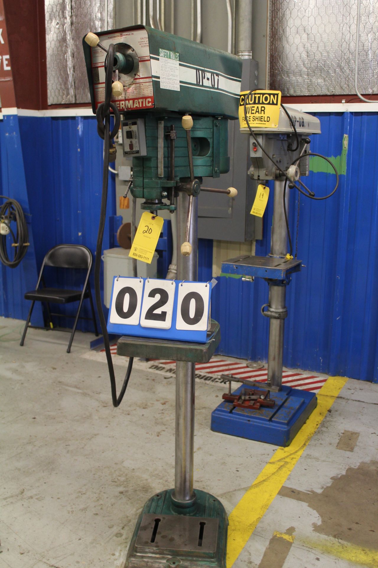 POWERMATIC DRILL PRESS, MDL:1150