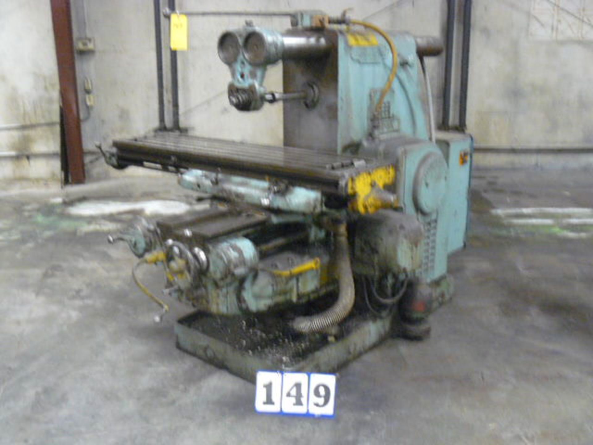 KEARNEY & TRECKER MILWAUKEE HORIZONTAL MILL, MDL:15HP-3CK, 15" X 64" TABLE (LOCATION 2: 700 W MAIN