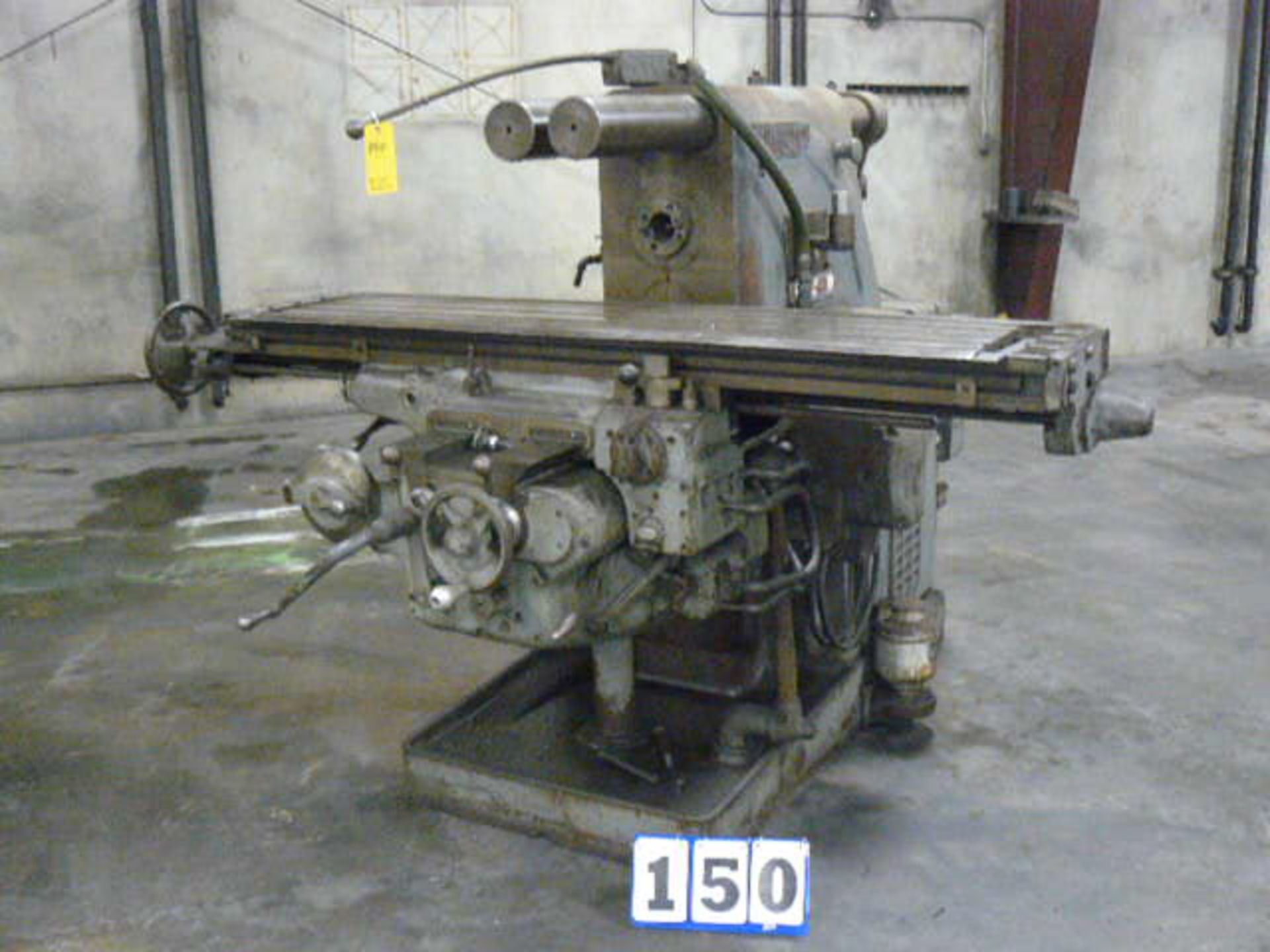 KEARNEY & TRECKER MILWAUKEE HORIZONTAL MILL, DL:15HP-4CH, 15" X 74" TABLE (LOCATION 2: 700 W MAIN