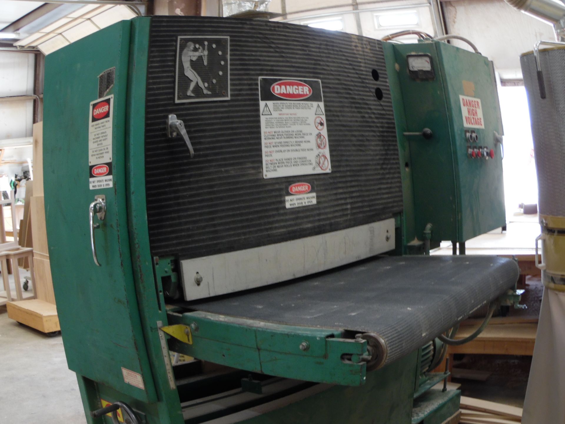 TIMESAVER 36" OVERHEAD SANDER, MDL: 137 HD (LOCATION 8: 122 S PINE ST, PONCA CITY, OK, 74601) - Image 2 of 4