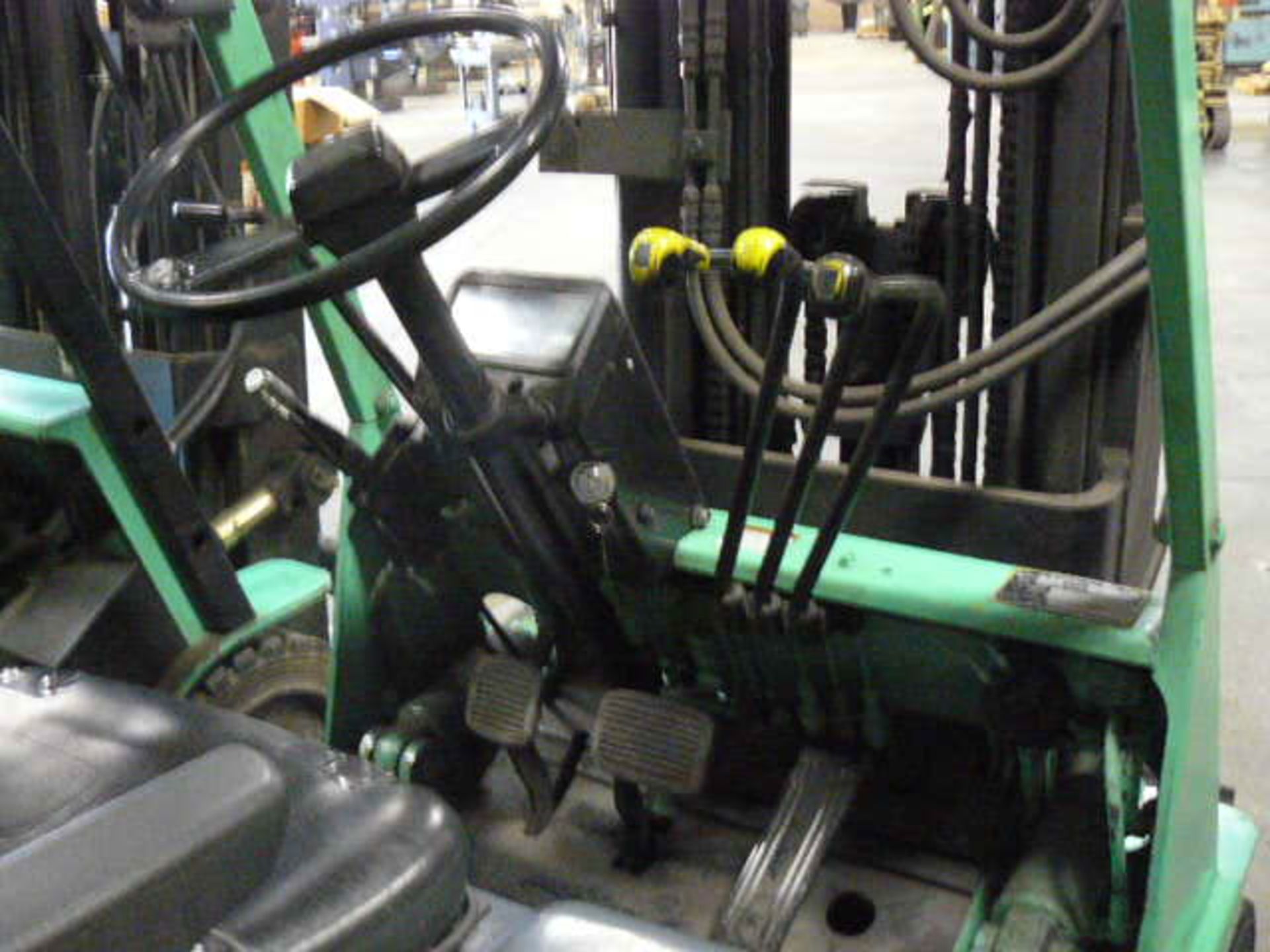 MITSUBISHI FORKLIFT, MDL:FGC25 4350 LB LIFT CAP, 188" LIFT HEIGHT, LP GAS, SIDE SHIFT, 4' FORKS ( - Image 6 of 6