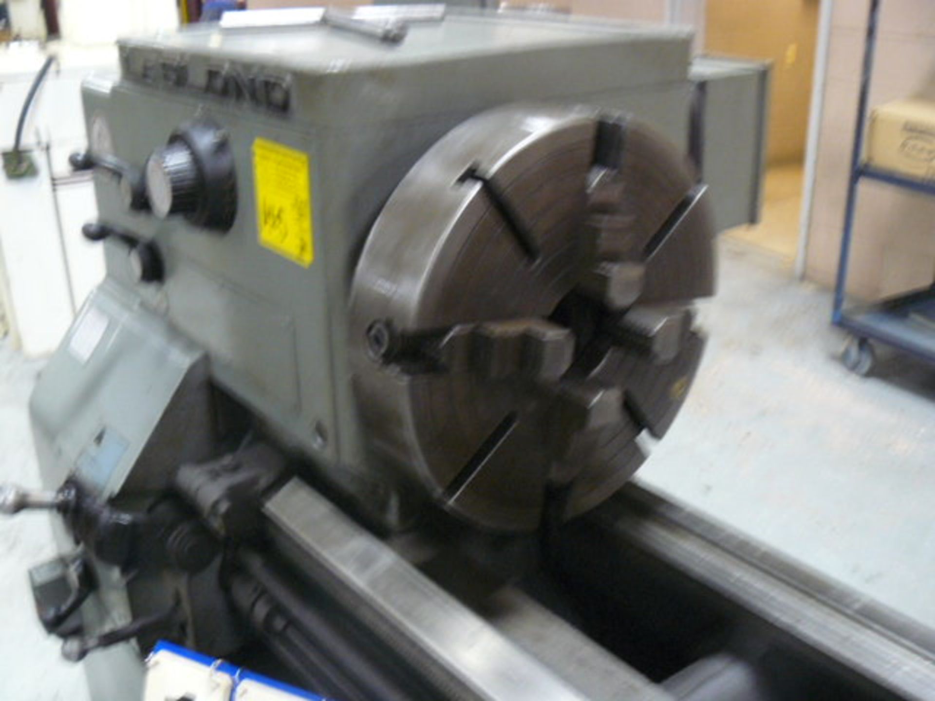 REGAL LEBLOND ENGINE LATHE, APPROX 20" X 48", 16" 4 JAW CHUCK, QC TOOL POST (LOCATION 2: 700 W - Image 4 of 5