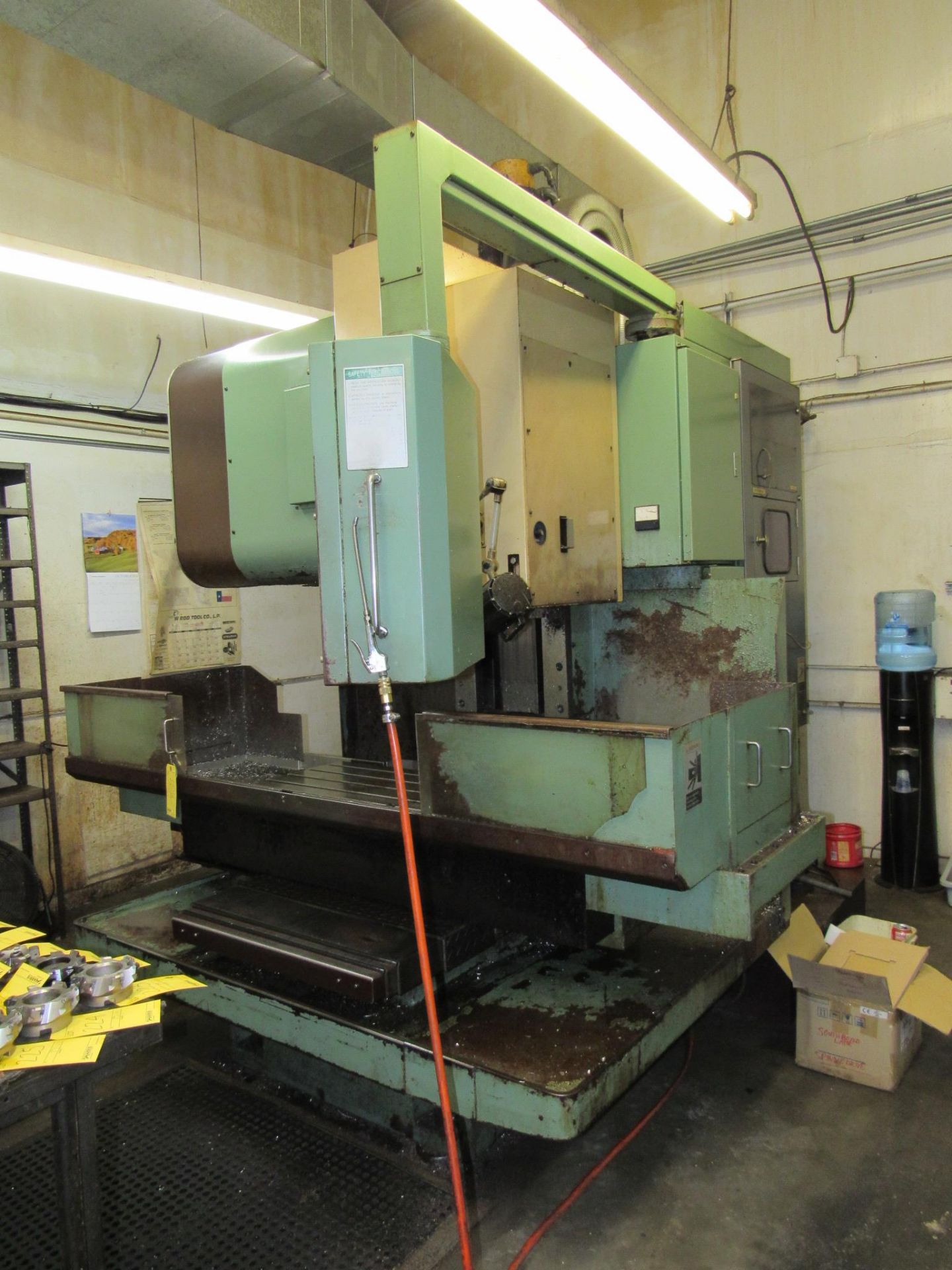 Mori Seiki MV-45/45 CNC Vertical Machining Center, new 1982, 30” X trvl, 19.5” Y trvl, 24” Z trvl, - Image 2 of 13