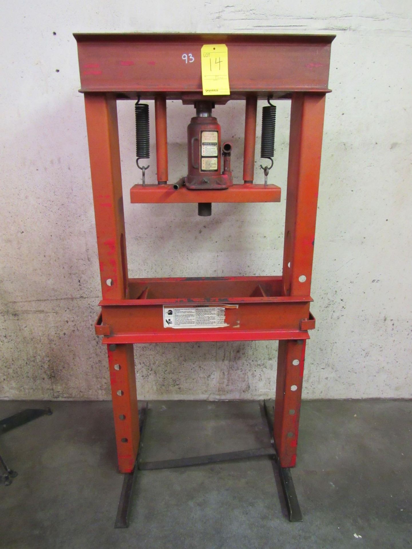 20 Ton Hydraulic Shop Press