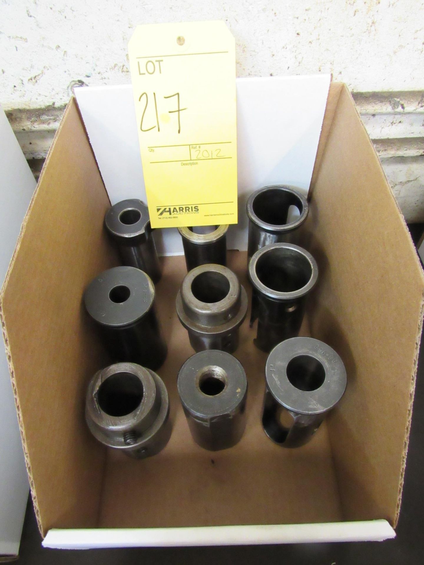 Lot of 12, boring bar sleeves