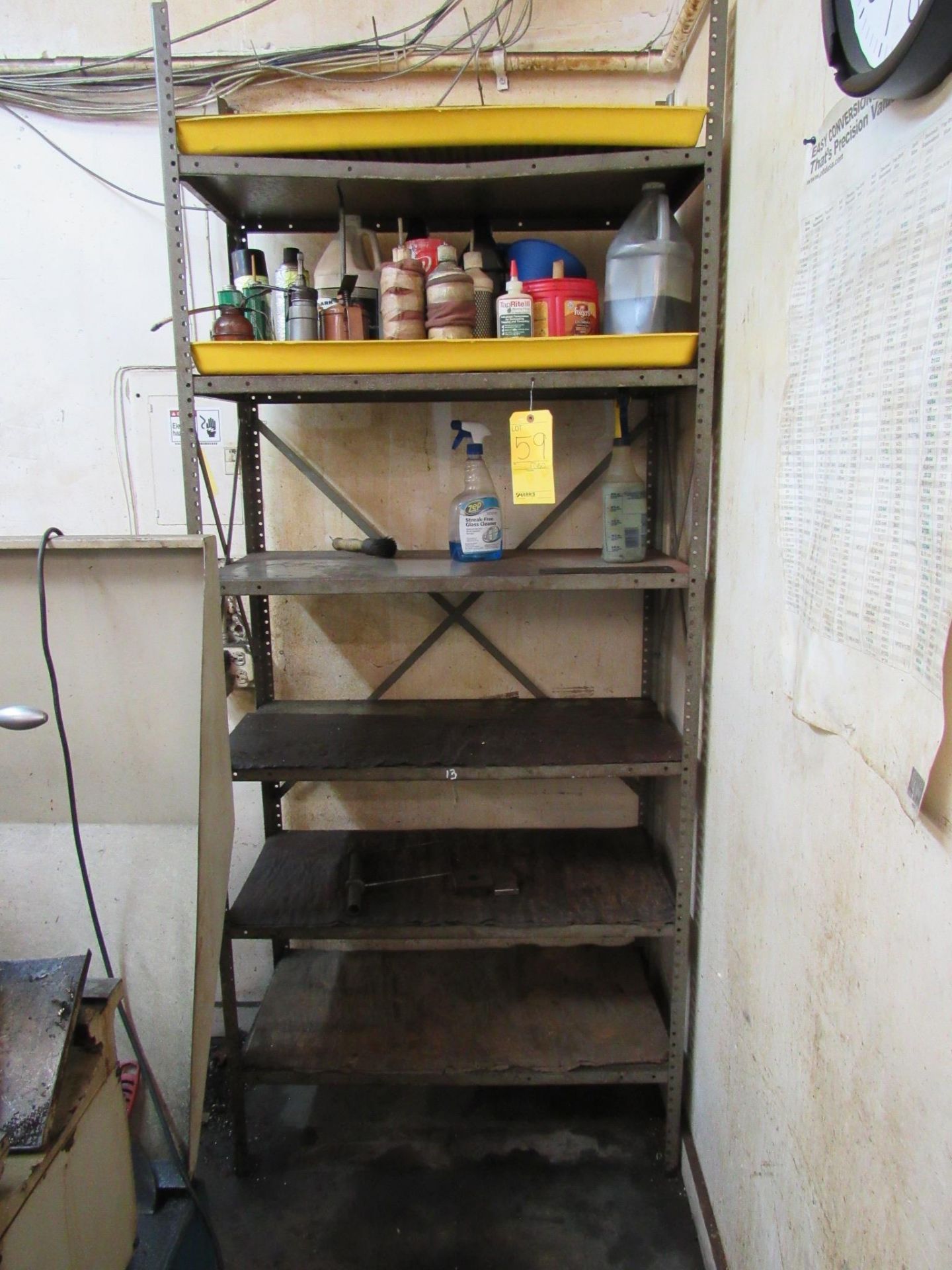 SHELF WITH ASST. LUBRICANTS