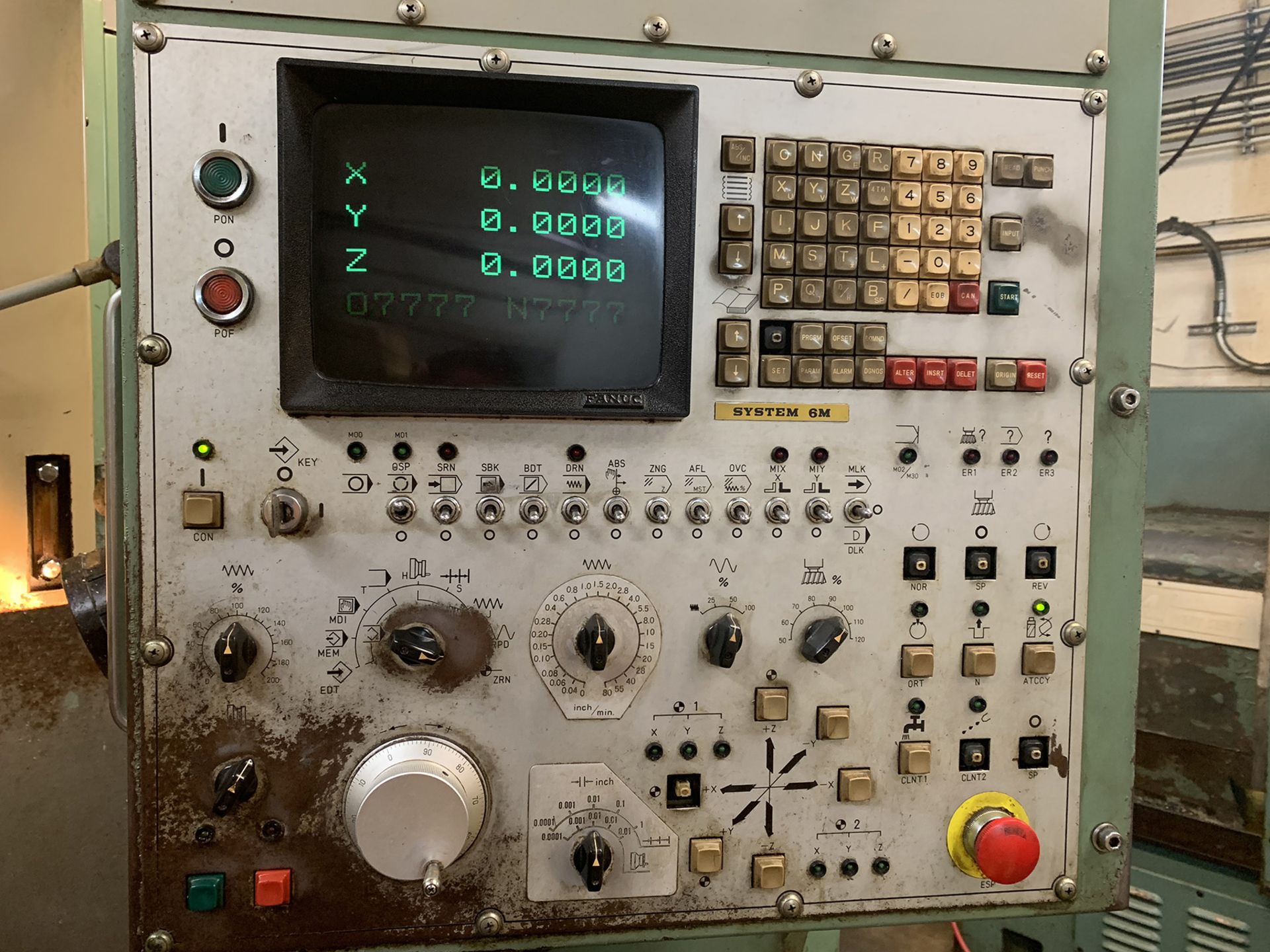 Mori Seiki MV-45/45 CNC Vertical Machining Center, new 1982, 30” X trvl, 19.5” Y trvl, 24” Z trvl, - Image 3 of 13