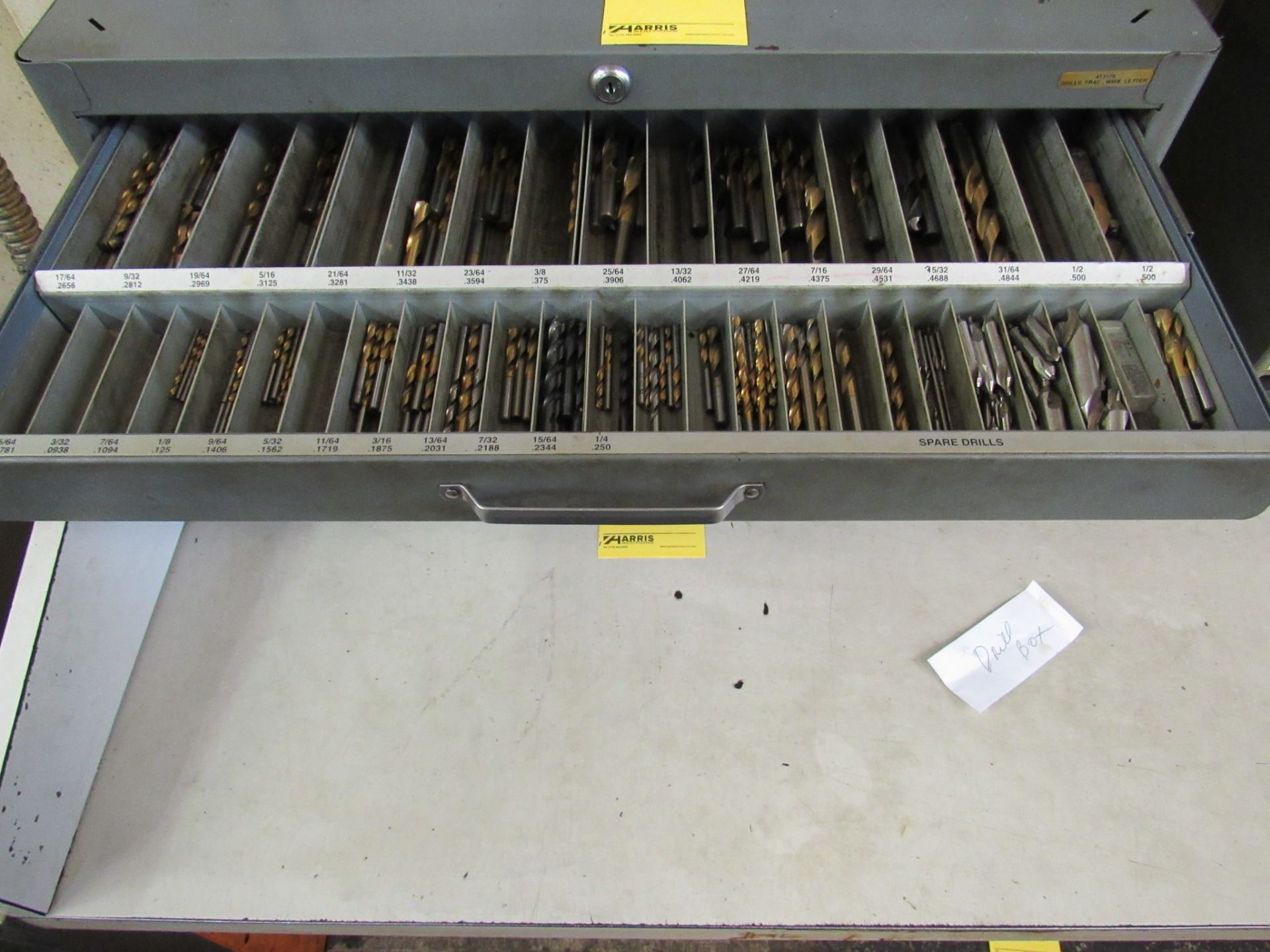 HUOT CABINET WITH DRILLS - Image 5 of 5