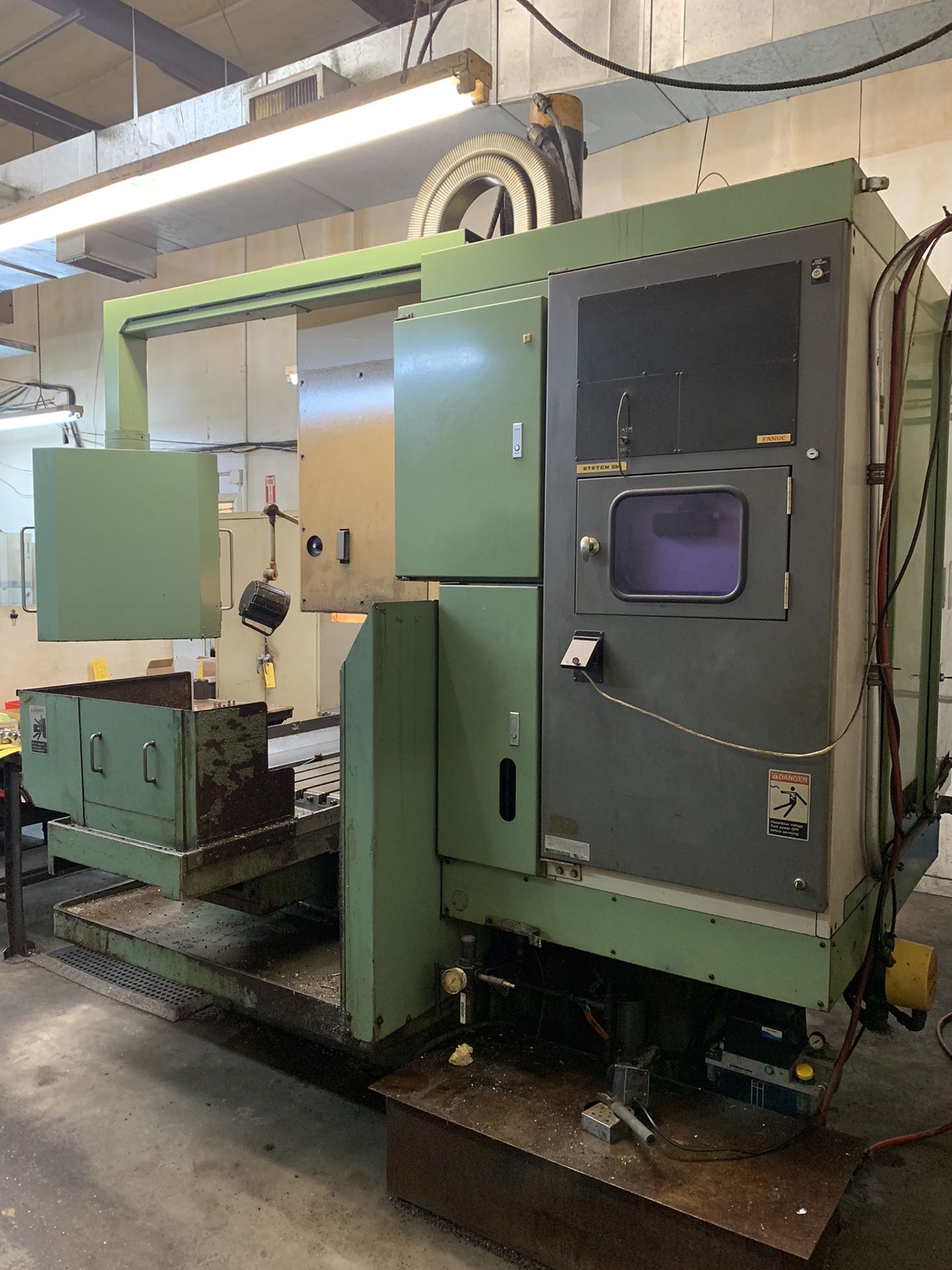 Mori Seiki MV-45/45 CNC Vertical Machining Center, new 1982, 30” X trvl, 19.5” Y trvl, 24” Z trvl, - Image 10 of 13