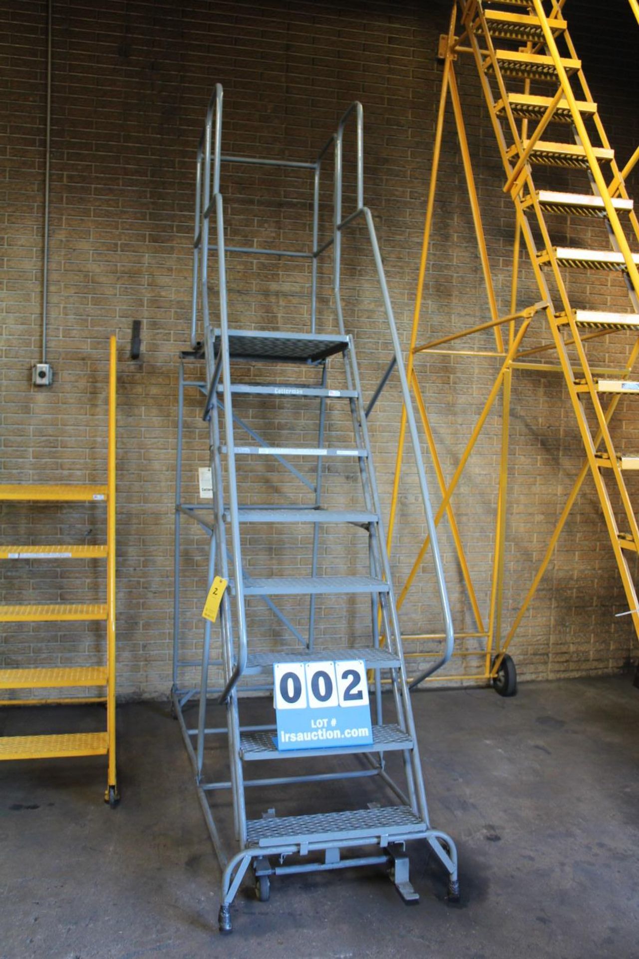 8 STEP WAREHOUSE LADDER