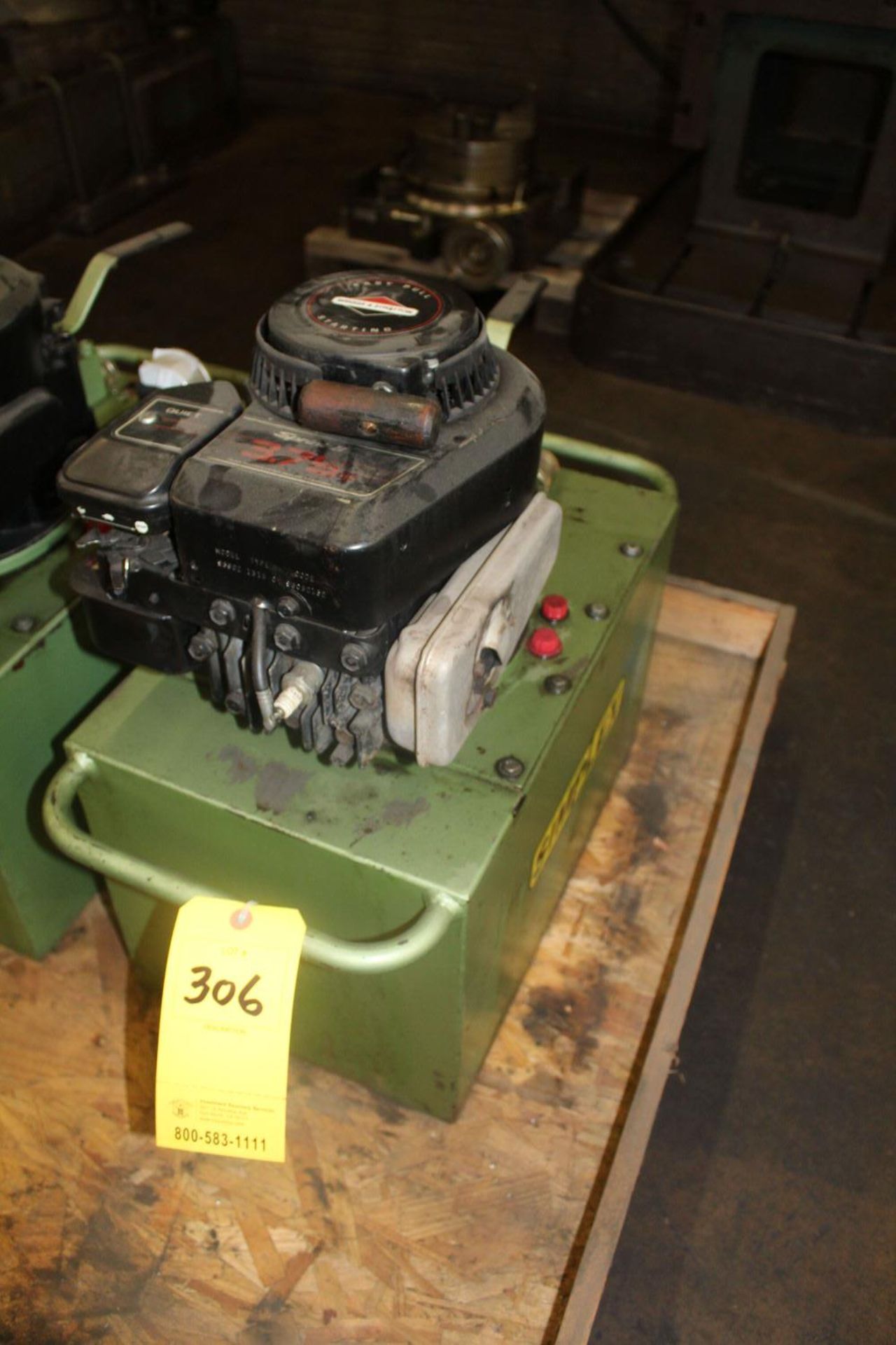 SIMPLEX PGM40410 HYDRAULIC GAS POWERED, 3.75 HP HYDRAULIC PUMP UNIT