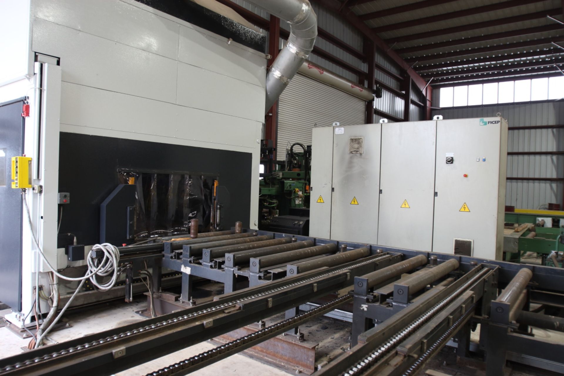 2014 FICEP MDL: 1102DZTT CNC AUTOMATIC DRILLING & THERMAL COPING LINE - Image 3 of 23