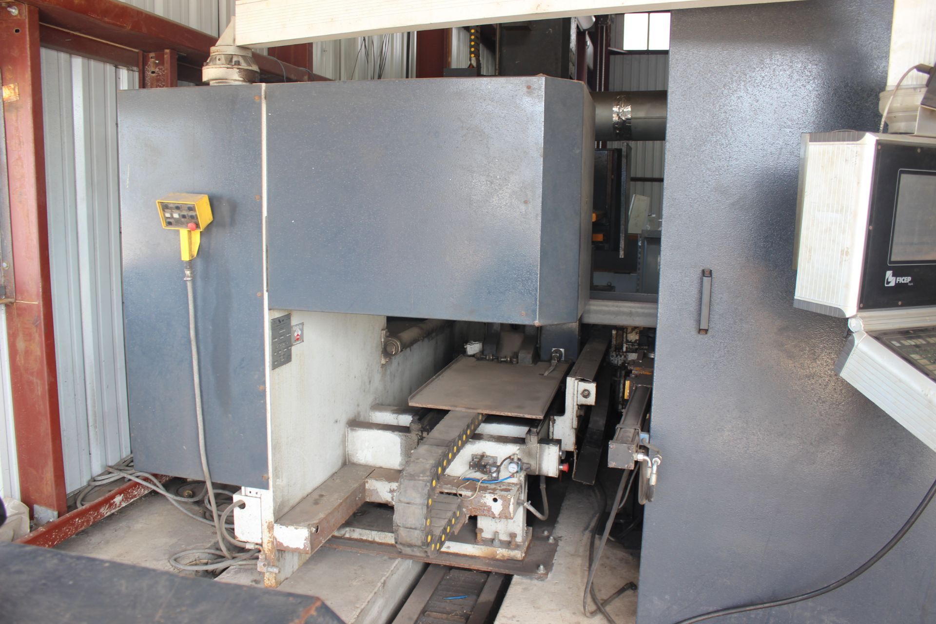 2014 FICEP MDL: 1102DZTT CNC AUTOMATIC DRILLING & THERMAL COPING LINE - Image 9 of 23