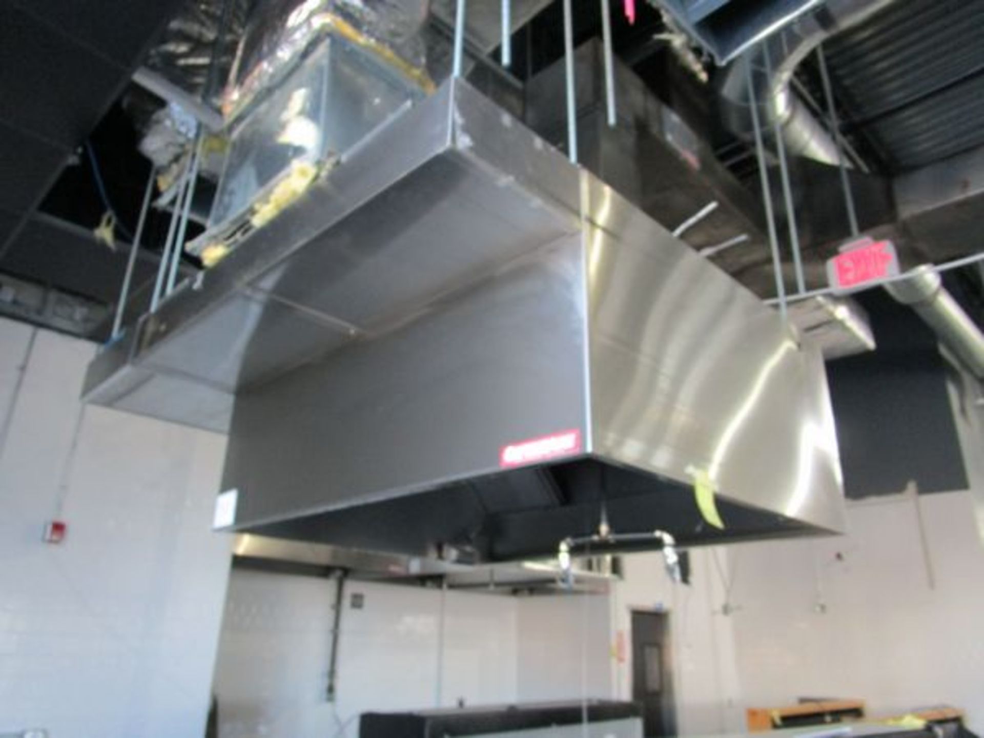 Captive Aire Exhaust Hoods, Approx. 4'x5' Each w/ Fire System, Hood Only, No Exhaust Blower - Image 3 of 4