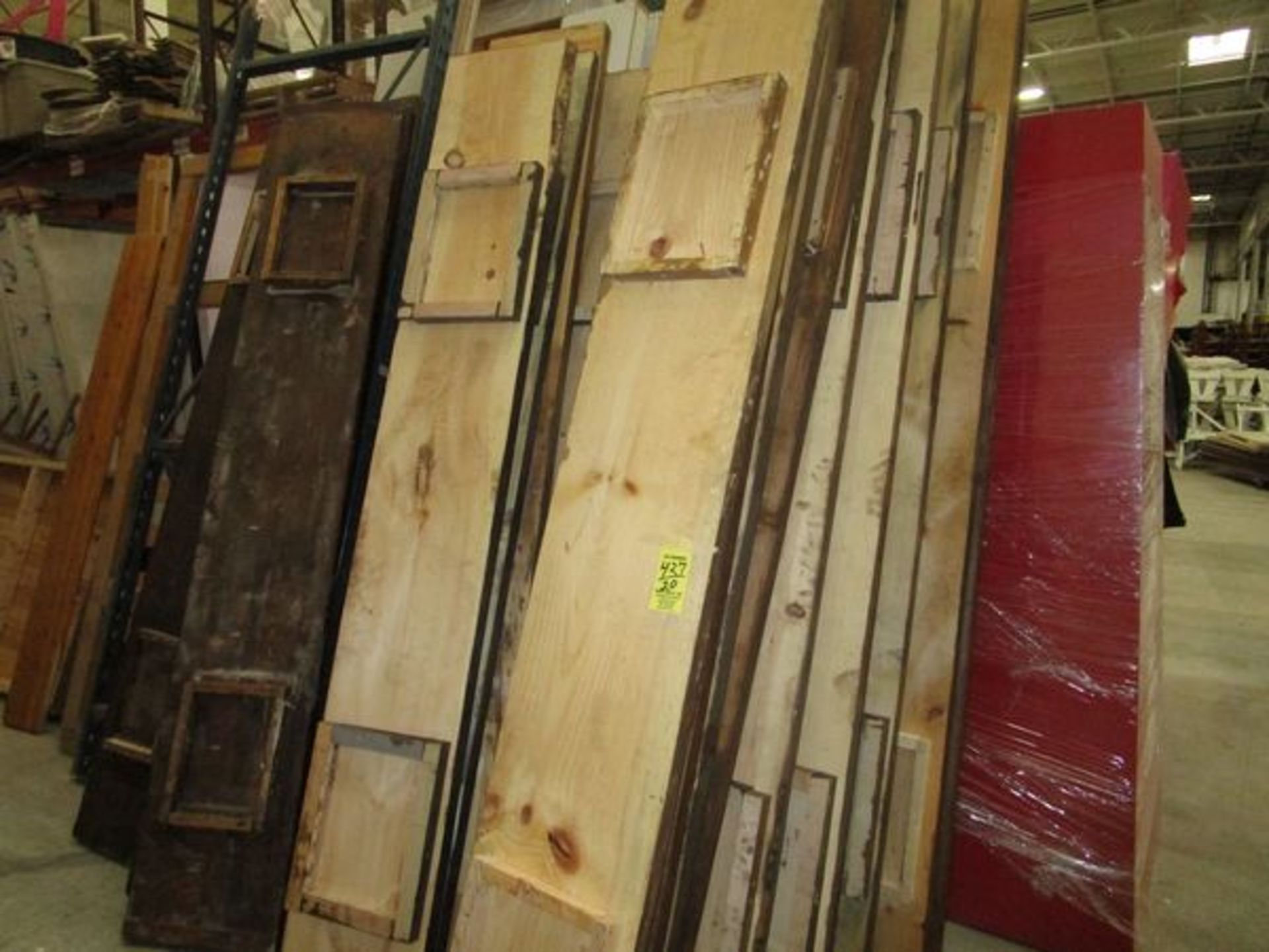 LOT Approx. 20 Wood Bench Tops Only