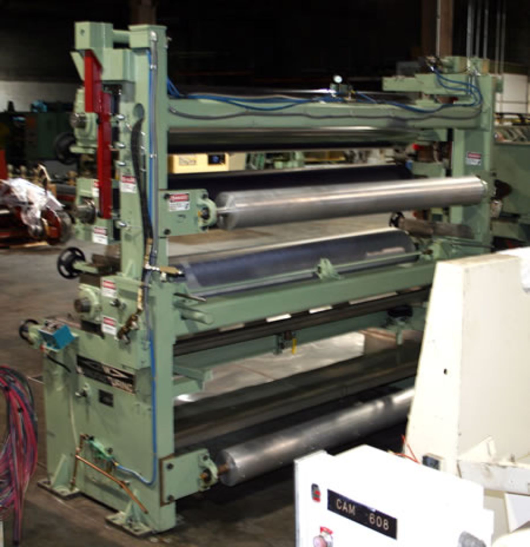 1992 Zink Offset Gravure Coating Head - 82" web width, 3-roll vertical stack with 16" diameter - Image 2 of 8