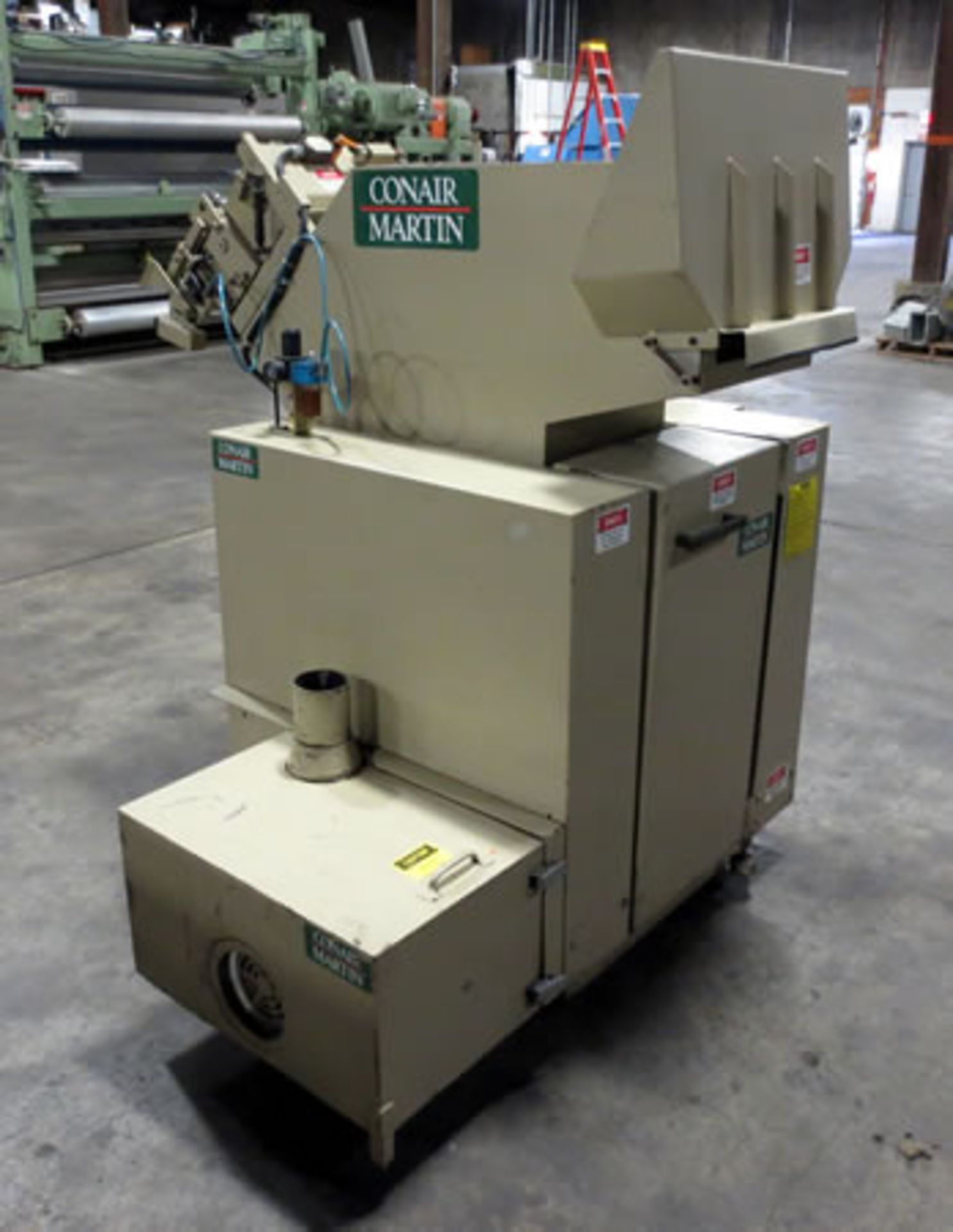 1995 Conair Martin Model CKF-1012 Granulator - 10" x 12" infeed, 7.5 HP motor, pull roll feeder. 460 - Image 3 of 10