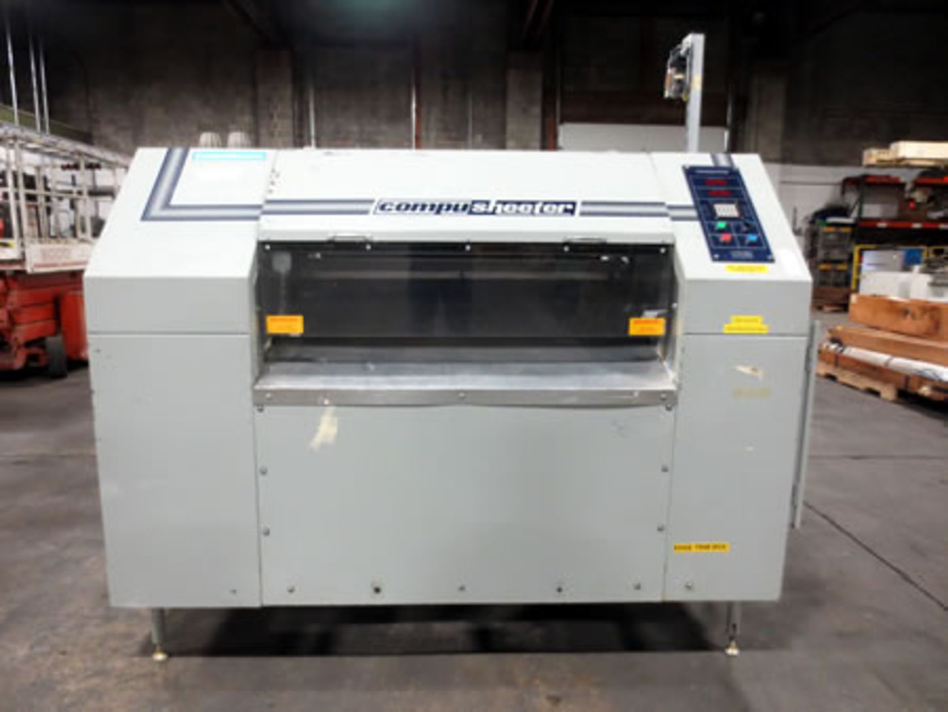 Contech Model CS-40 CompuSheeter Knife Sheeter - 40" web width, 30" maximum diameter shafted unwind, - Image 2 of 15