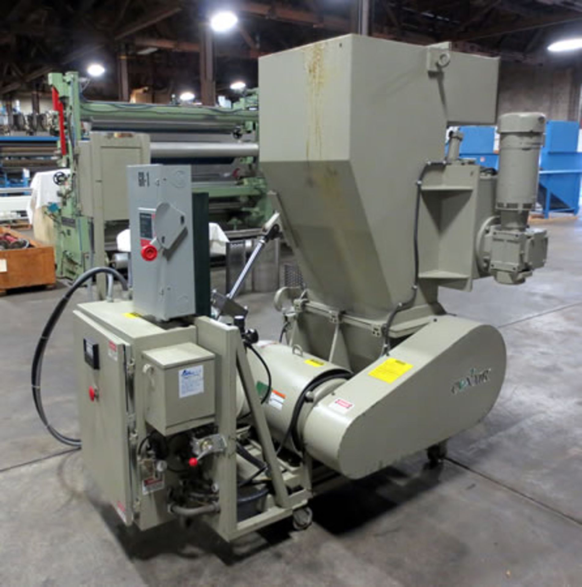 1997 Conair Model CT 1224 Portable Granulator - 12" x 24" infeed, 50 HP motor, (Amps: 22/61), - Image 4 of 12