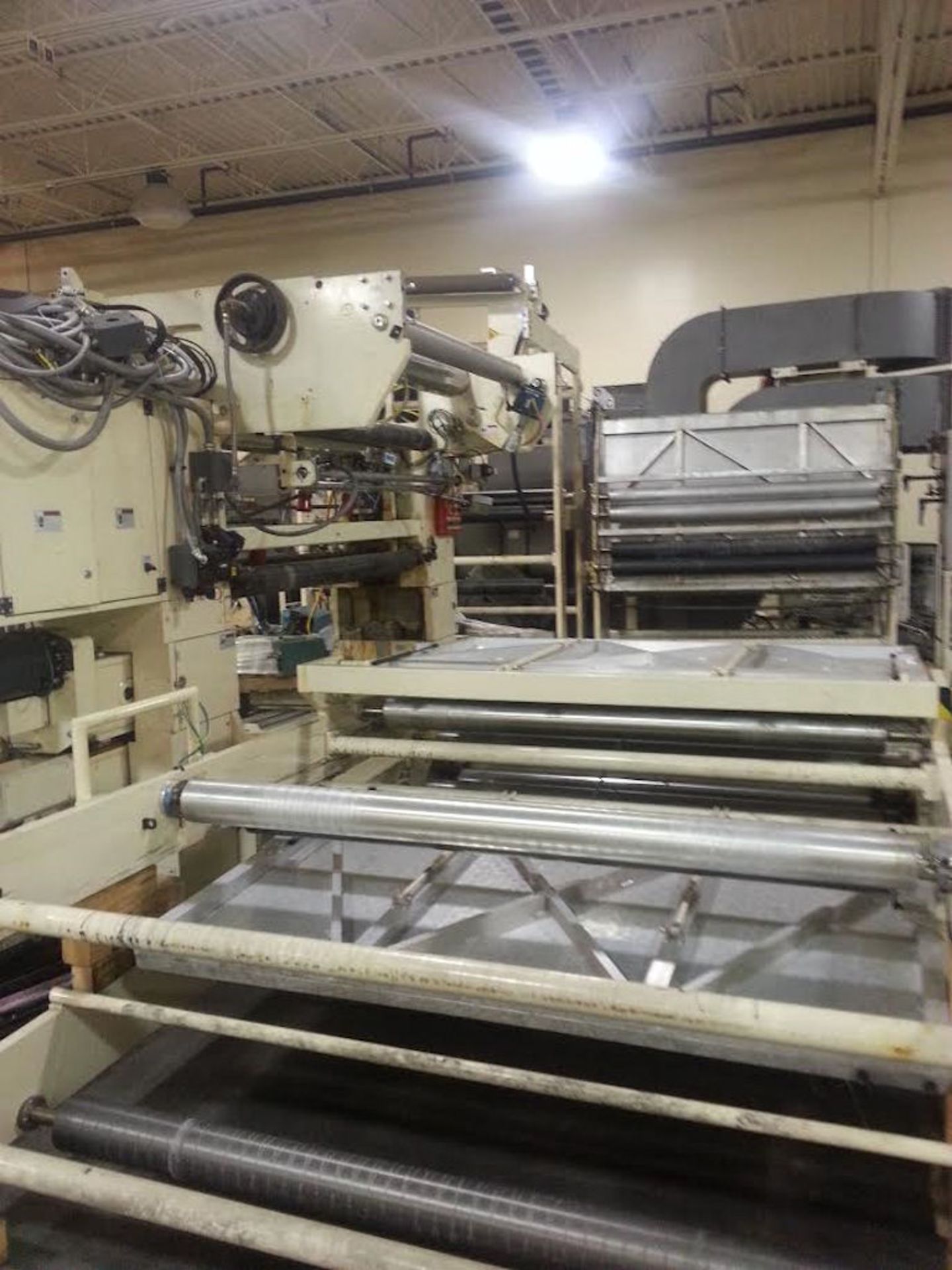 2007 ACOM Model RG Platinum Gravure Coating Line - 68" web width, 2-roll gravure coater/printer with - Image 7 of 13