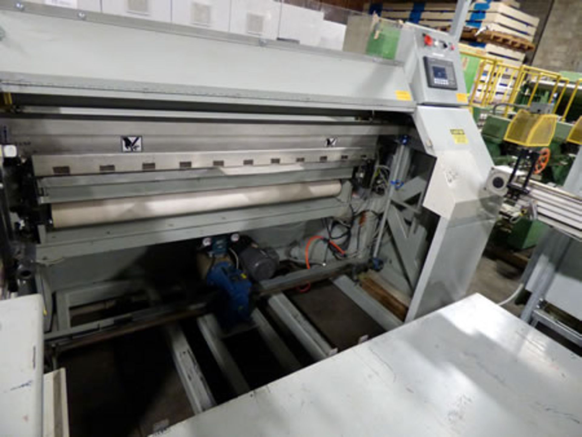 2001 Contech Model SS-60 Knife sheeter - 60" web width, 50" maximum diameter shafted unwind (3" - Image 9 of 15