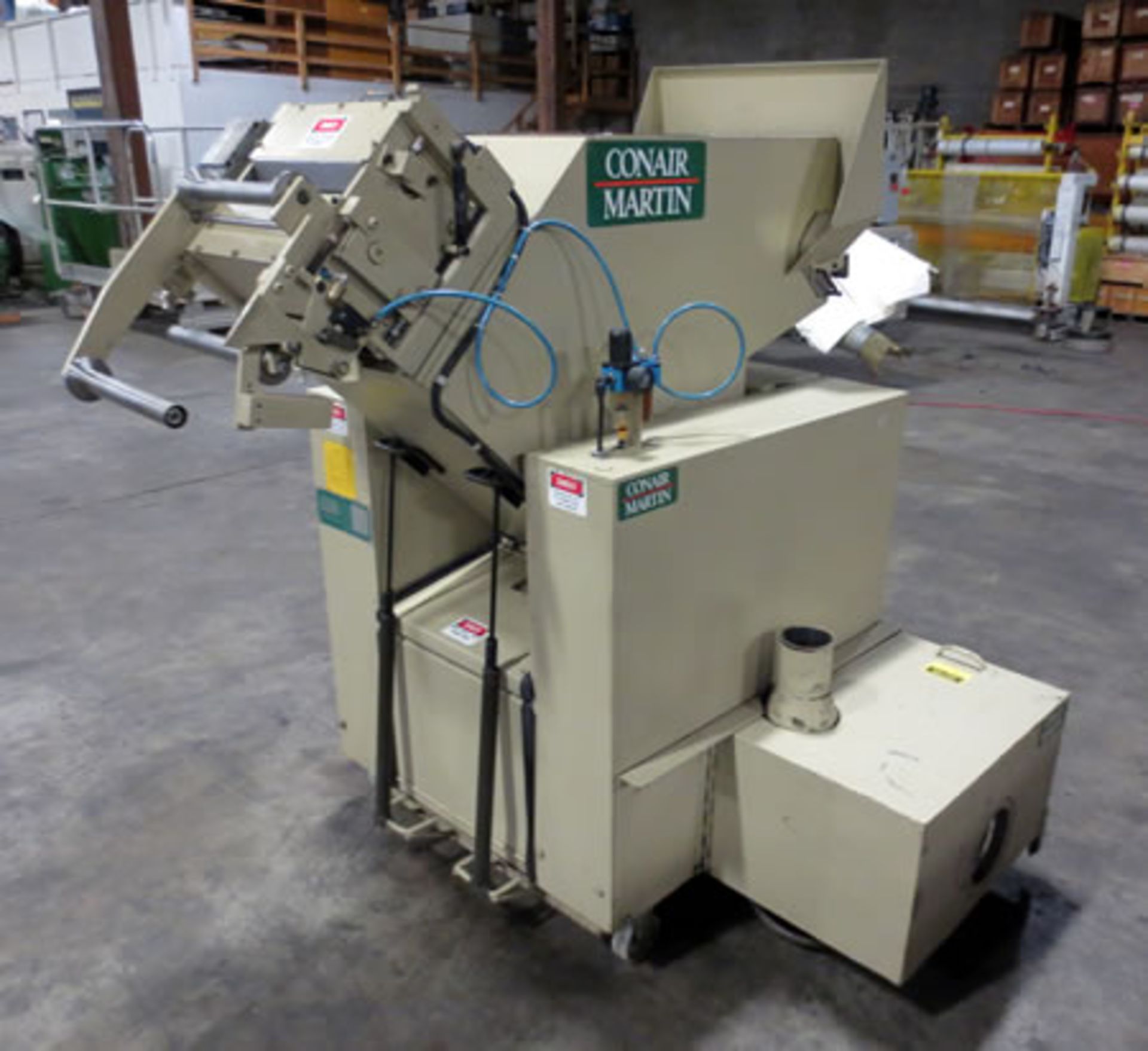 1995 Conair Martin Model CKF-1012 Granulator - 10" x 12" infeed, 7.5 HP motor, pull roll feeder. 460 - Image 4 of 10