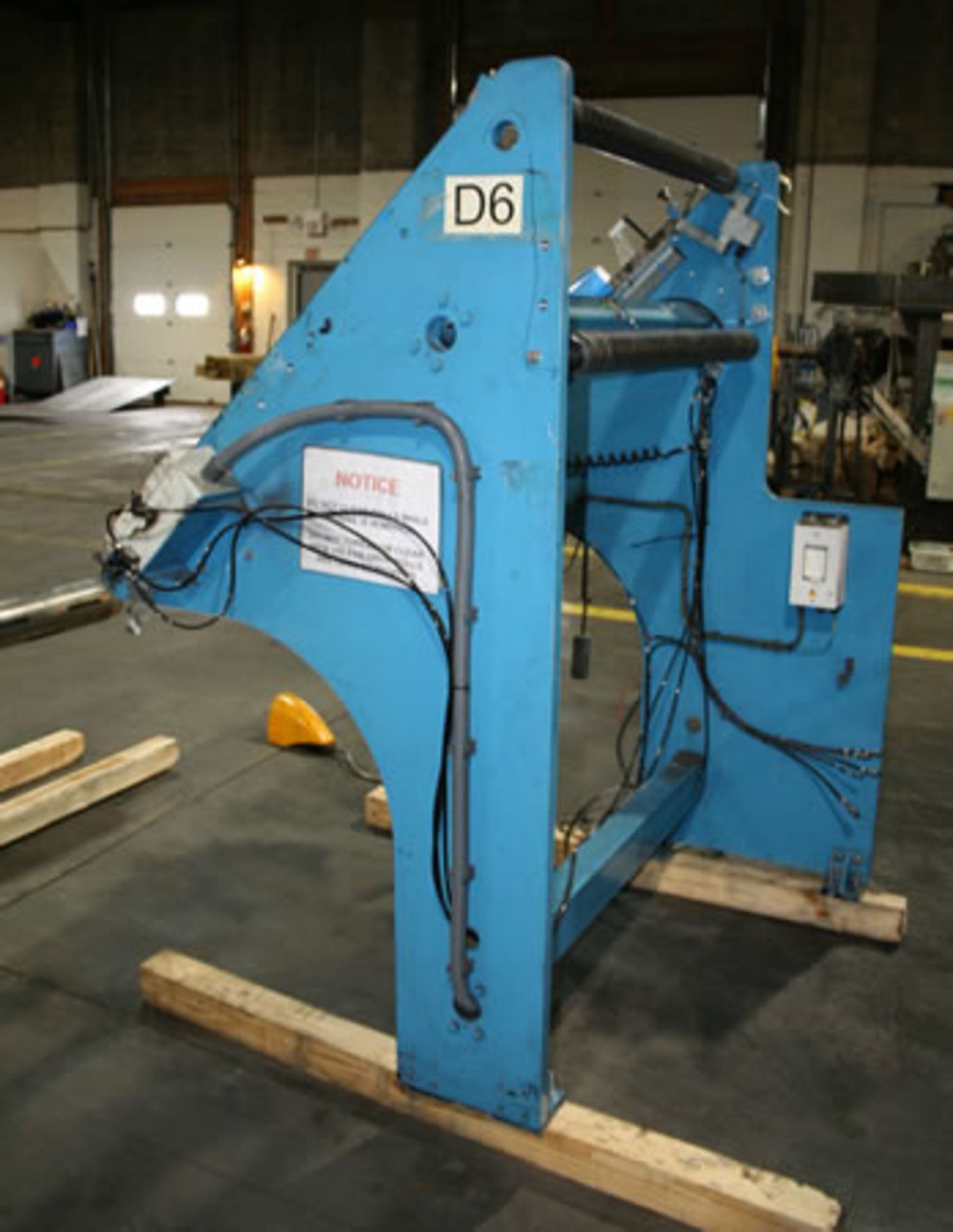 1990's Dusenbery 636 TTR Duplex Turret Center Slitter - 39" web width, 30" diameter single - Image 6 of 12