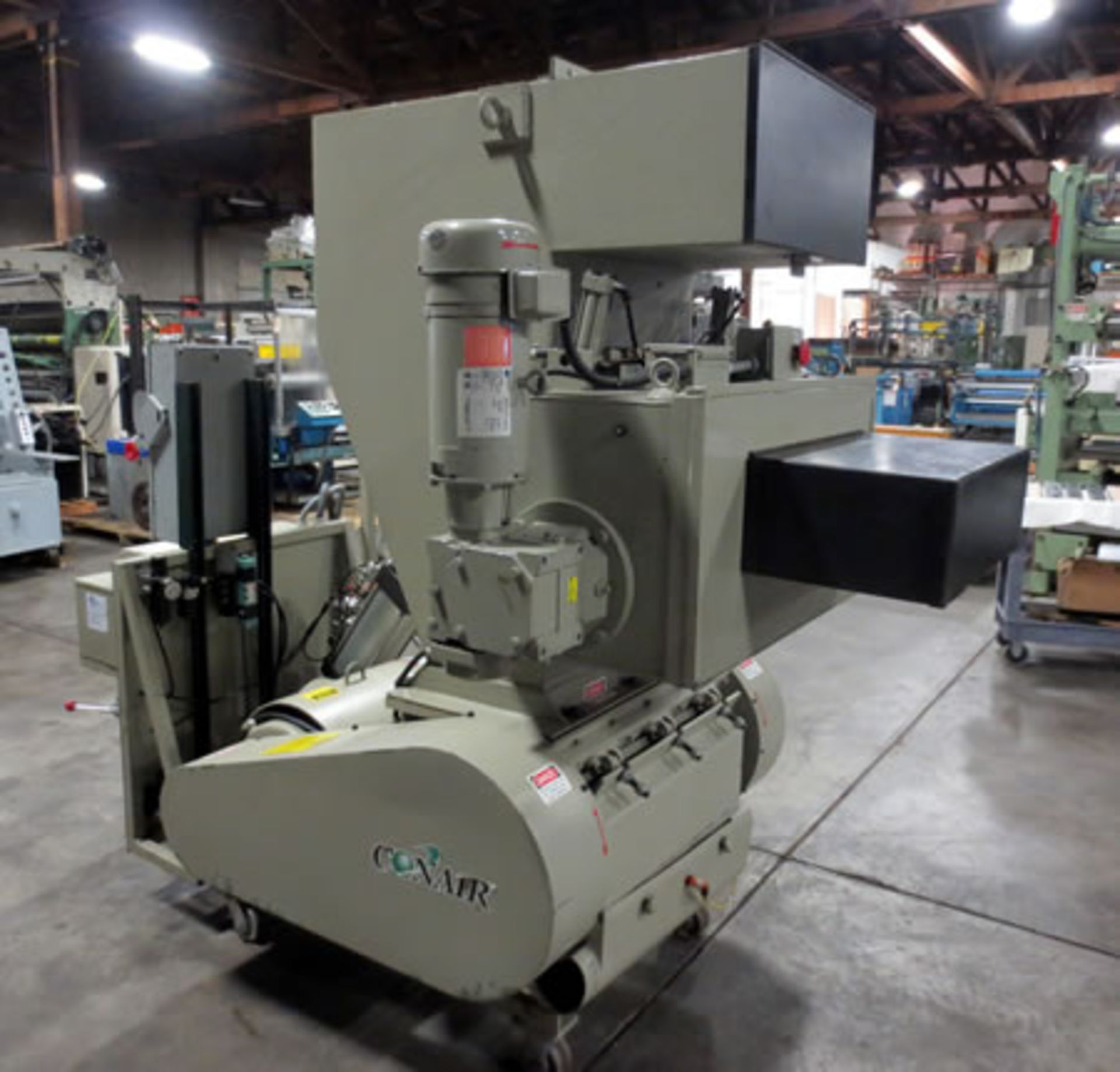 1997 Conair Model CT 1224 Portable Granulator - 12" x 24" infeed, 50 HP motor, (Amps: 22/61),