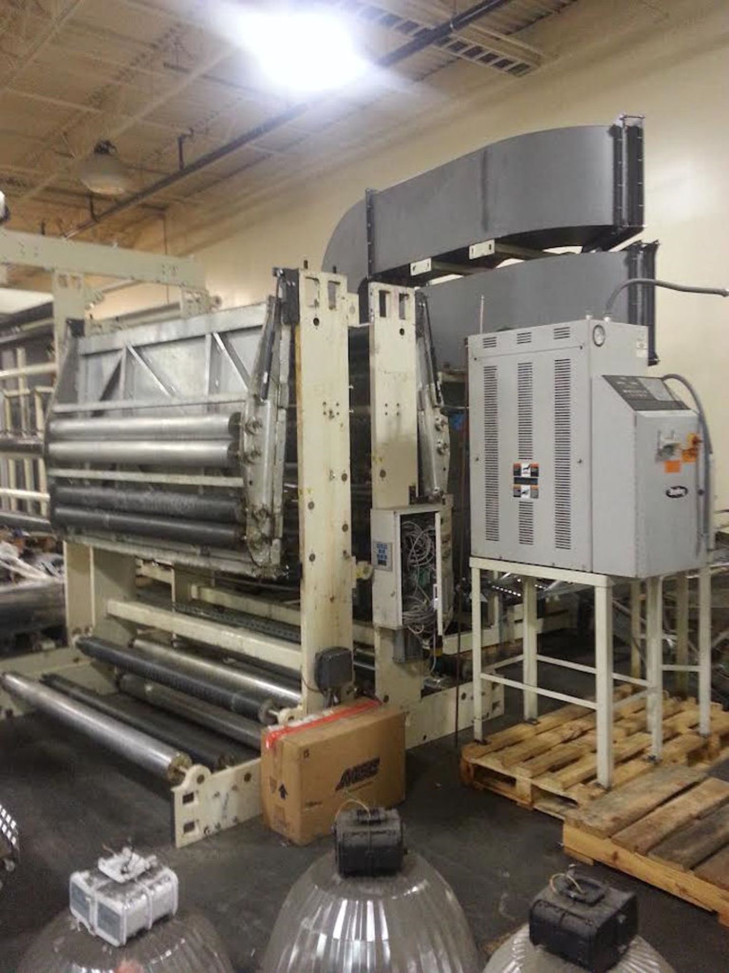 2007 ACOM Model RG Platinum Gravure Coating Line - 68" web width, 2-roll gravure coater/printer with - Image 6 of 13