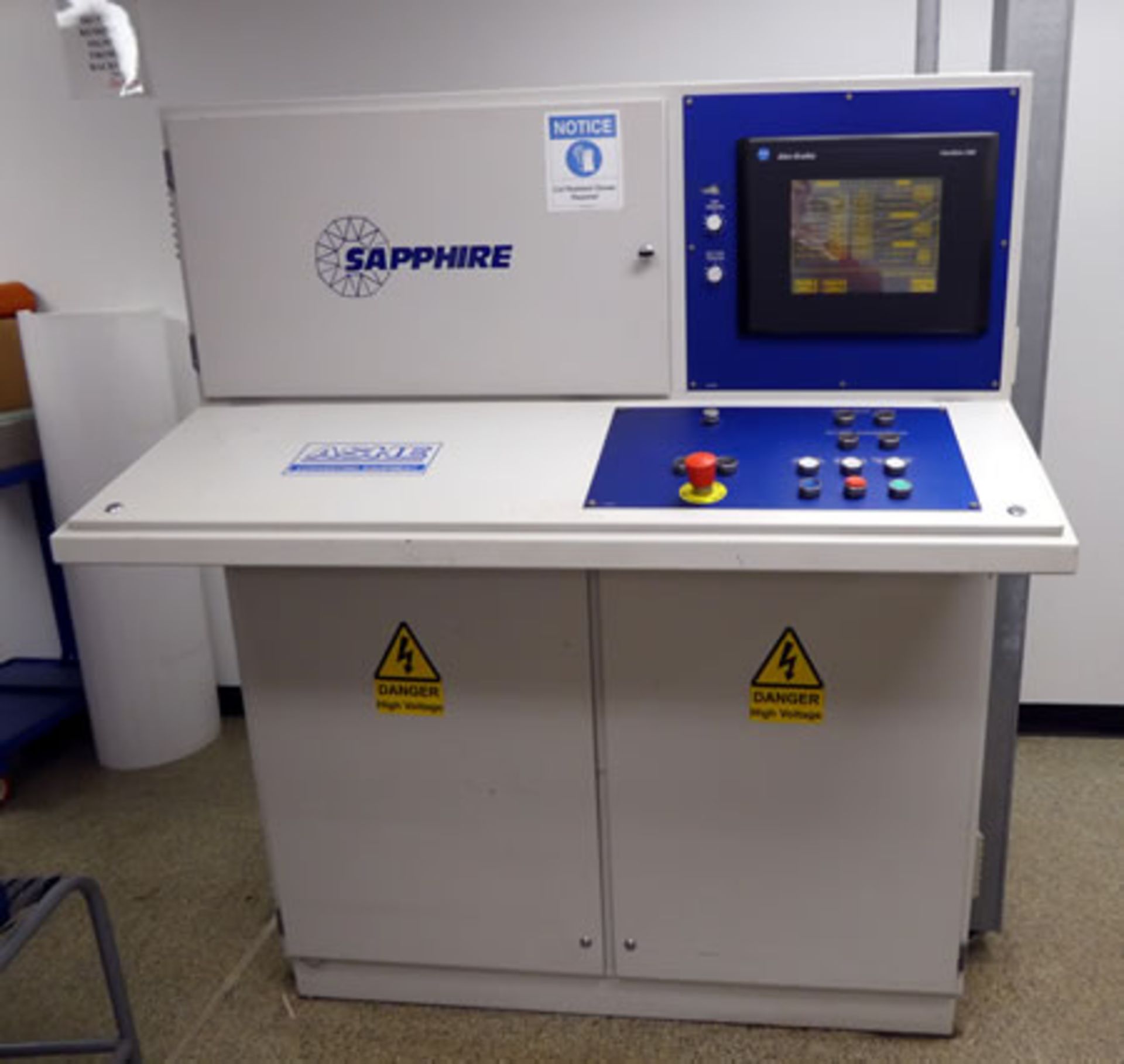 Ashe Duplex Center Slitter Model Sapphire 135-30 - Designed for slitting foil. Like new with only - Image 8 of 11