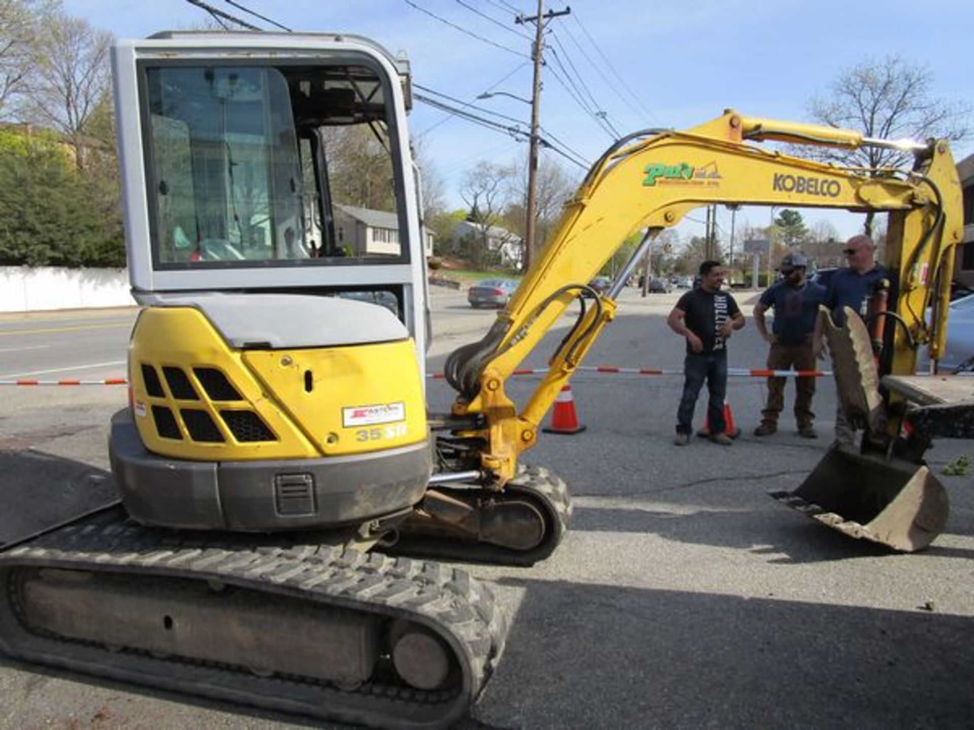 2004 Kobelco SK35SR-2E Mini Excavator s/n PX1110071, Approx. 4,200 Hours, Push Blade - Image 2 of 6