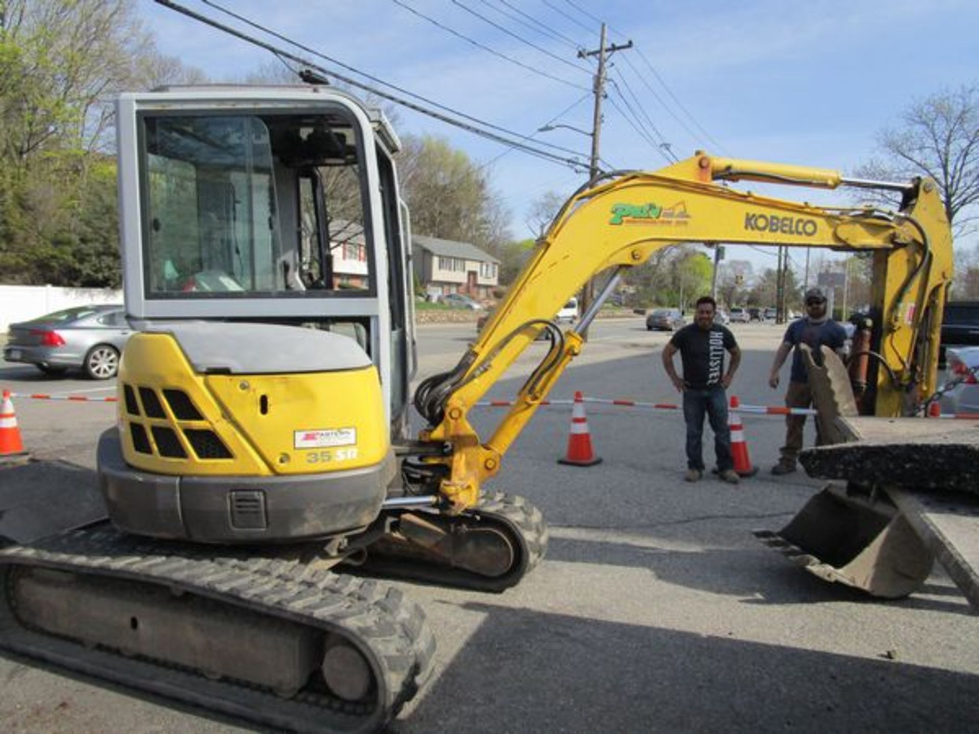 2004 Kobelco SK35SR-2E Mini Excavator s/n PX1110071, Approx. 4,200 Hours, Push Blade