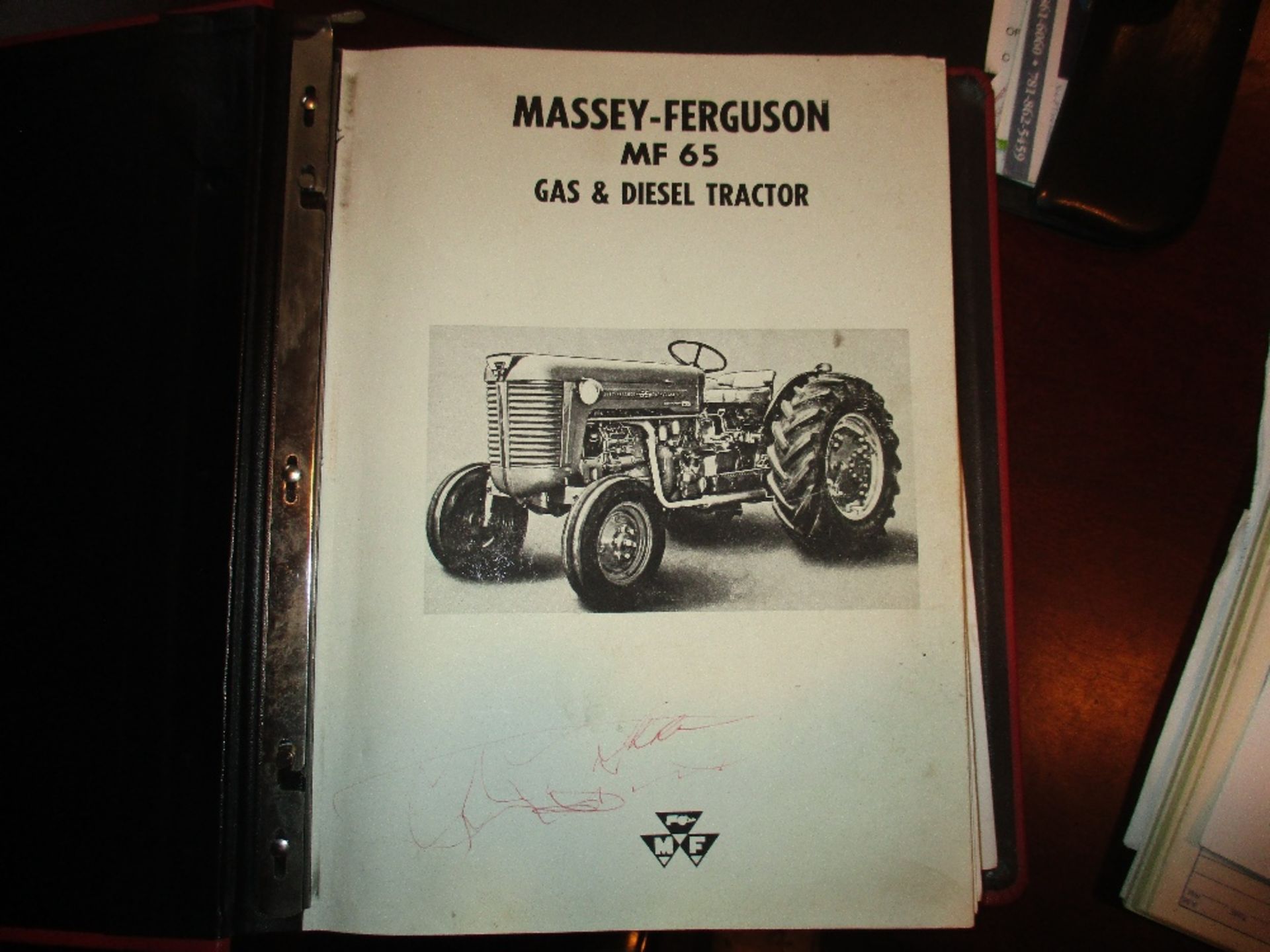 1965 Massey-Ferguson MF-65 Utility Tractor - Image 3 of 3