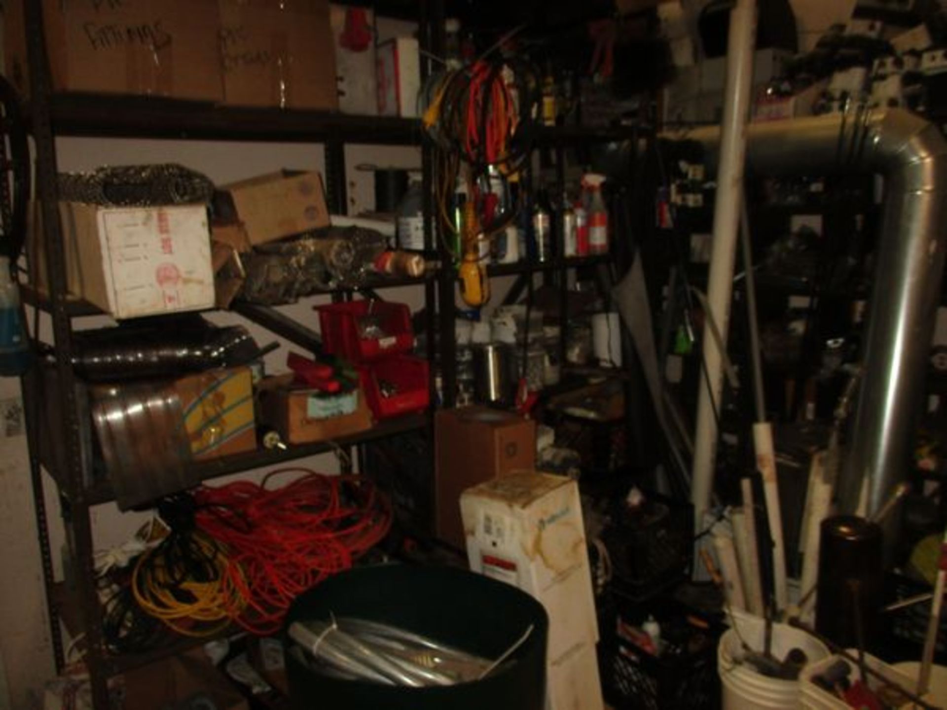 LOT Bench Drill, Grinders, Hdwr., Vise in Room - Image 2 of 5