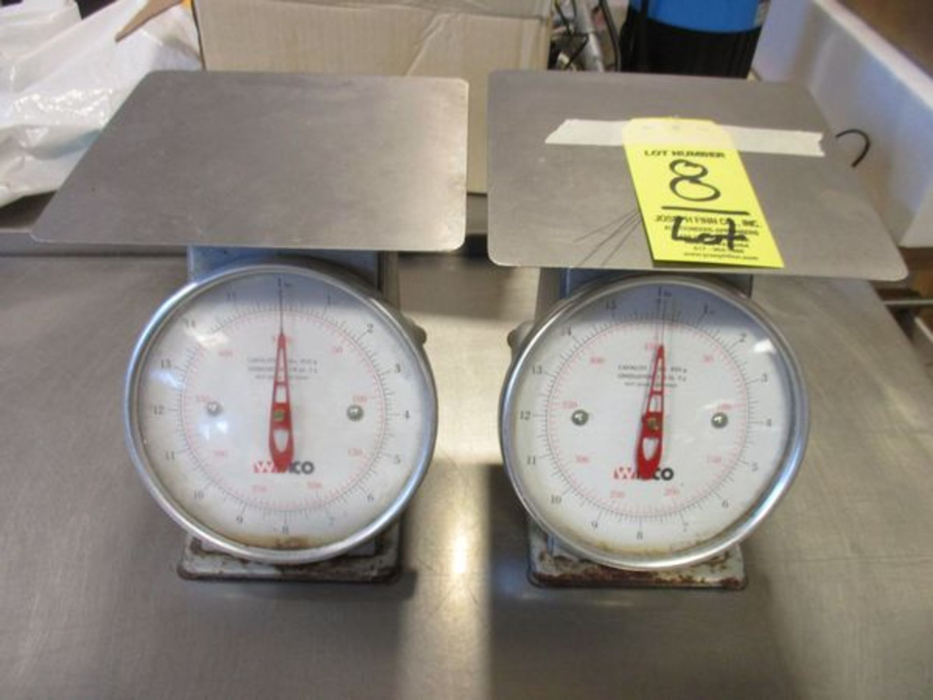 LOT Winco 1 Lb. Dial Face Scales