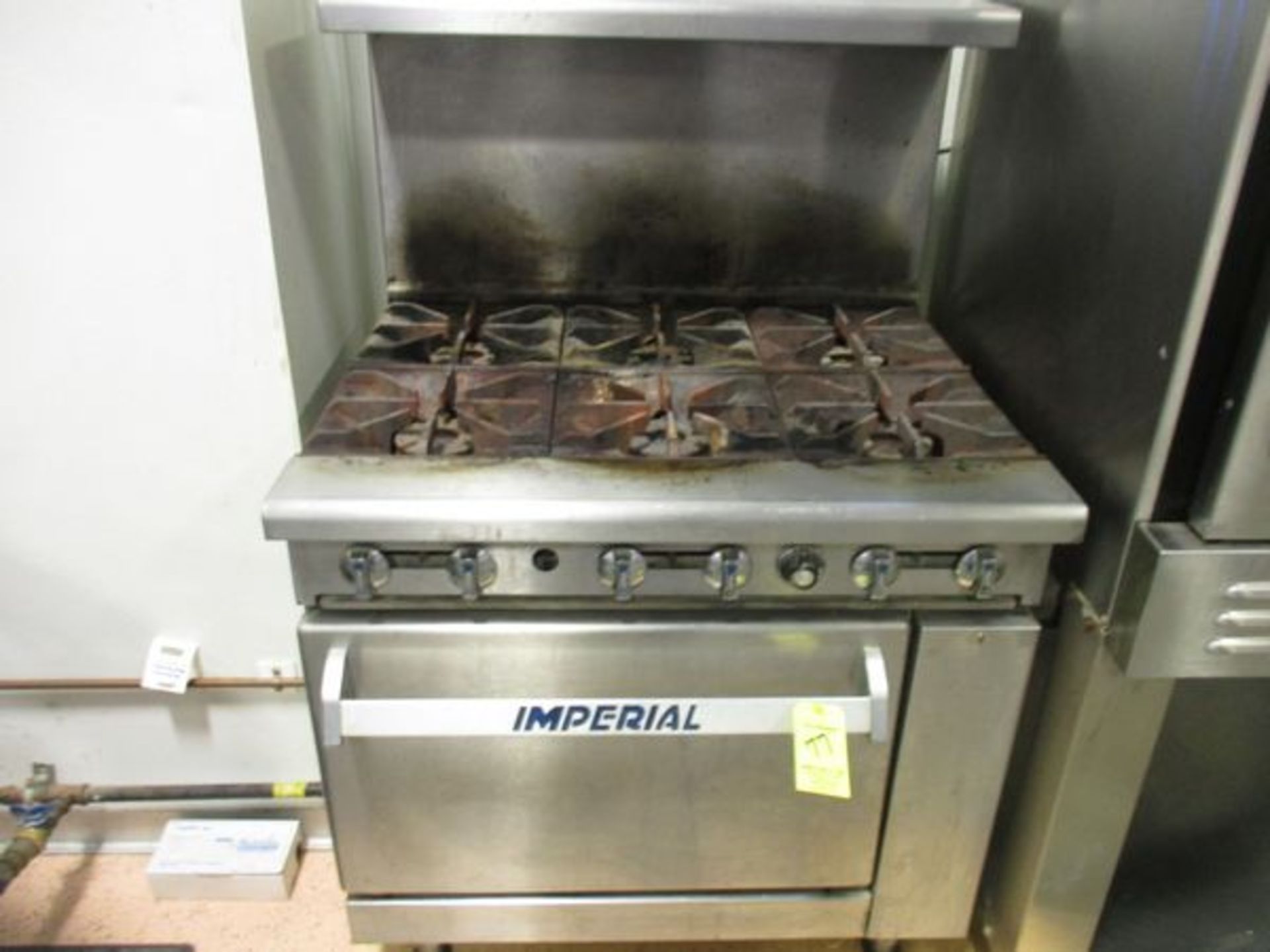 Imperial 6-Burner Gas Stove/Oven