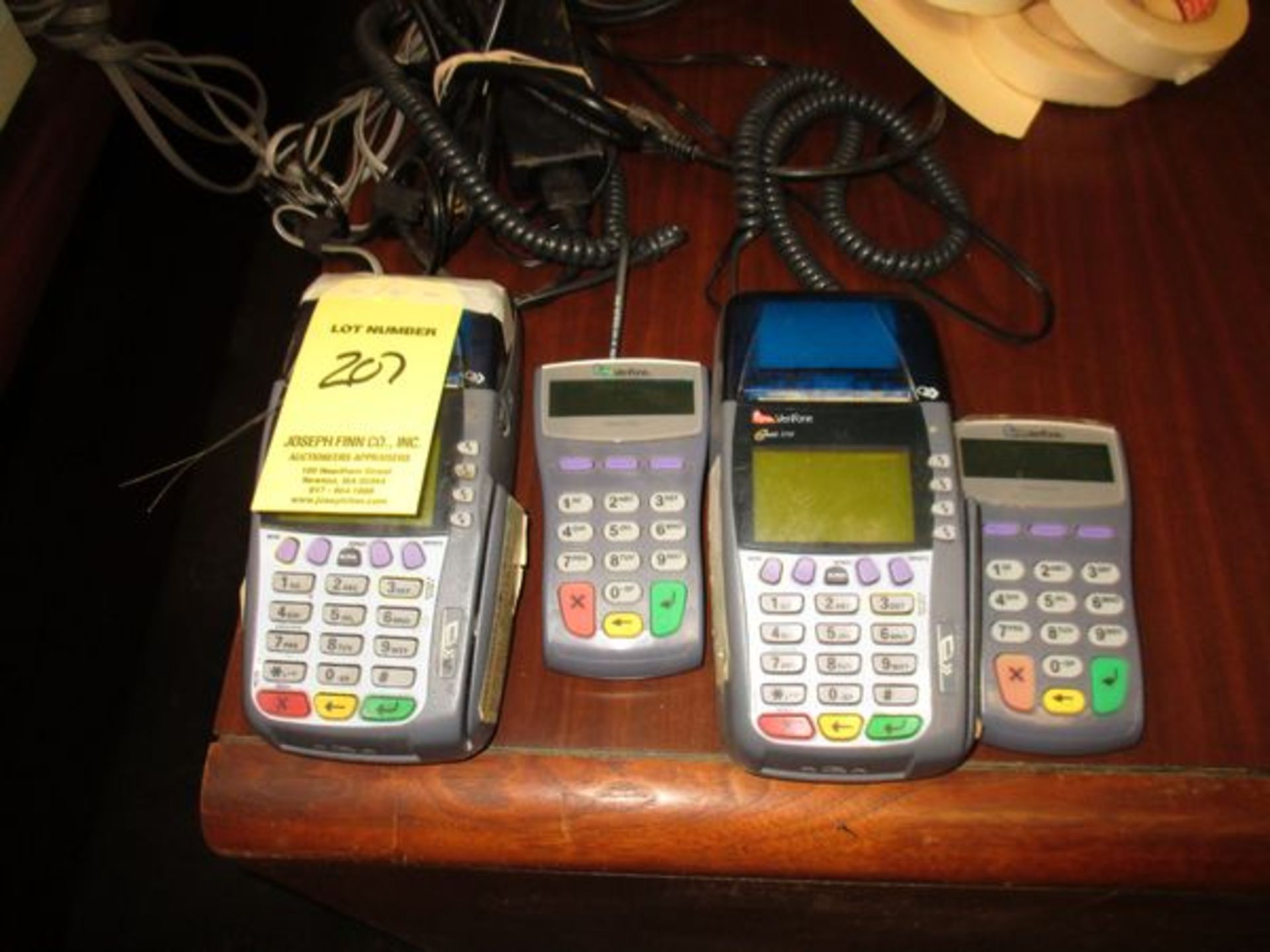 LOT (2) Verifone Credit Card Machines