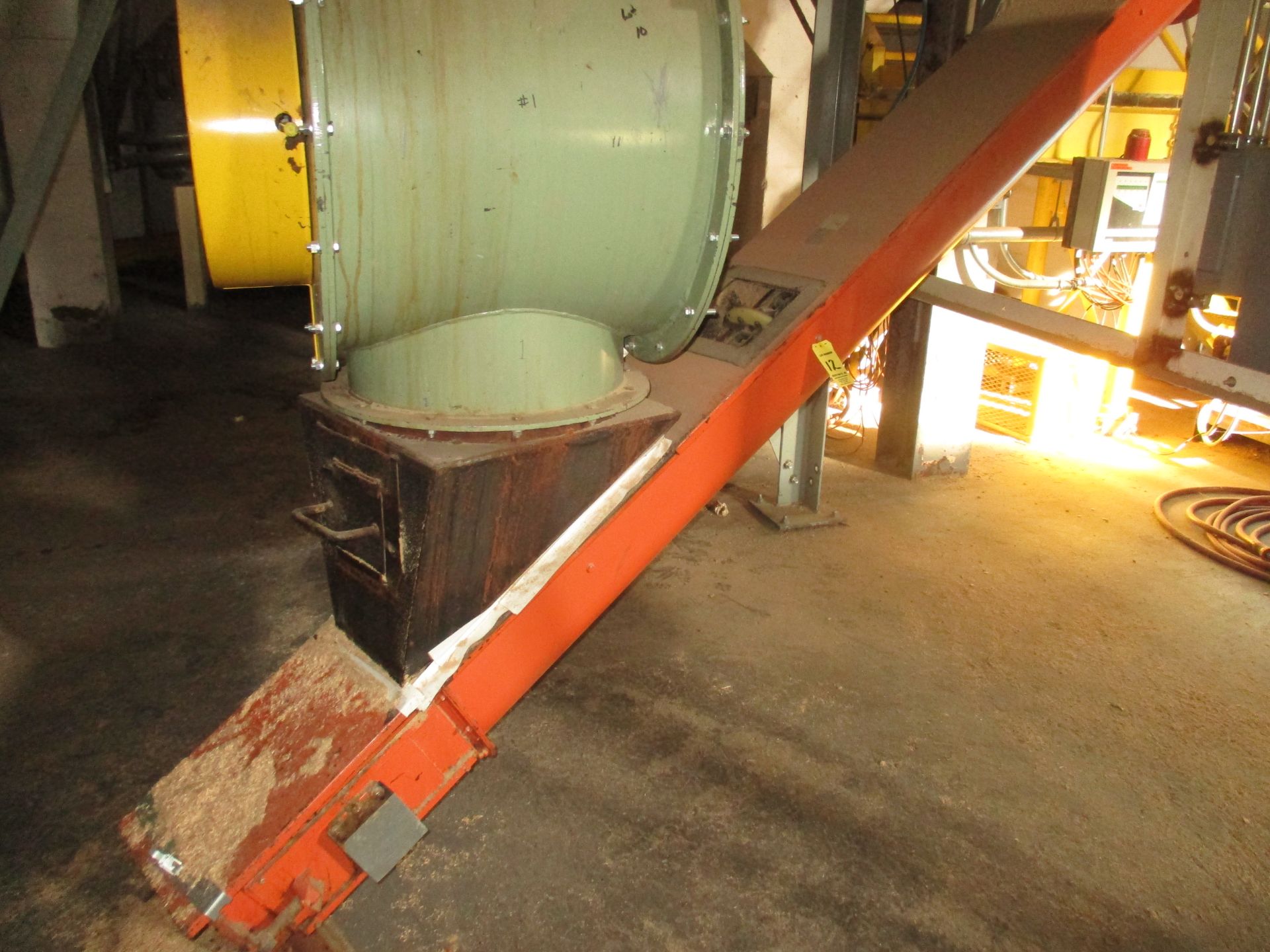 Superflo 10" x Approx. 60' Chain Drag Incline Conveyor - Image 2 of 2