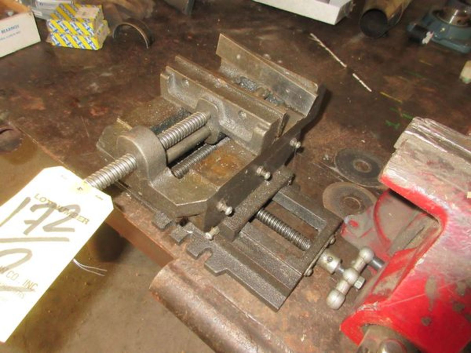 (2) 6" Shop Vise & 6" Cross Slide Vise - Image 2 of 2