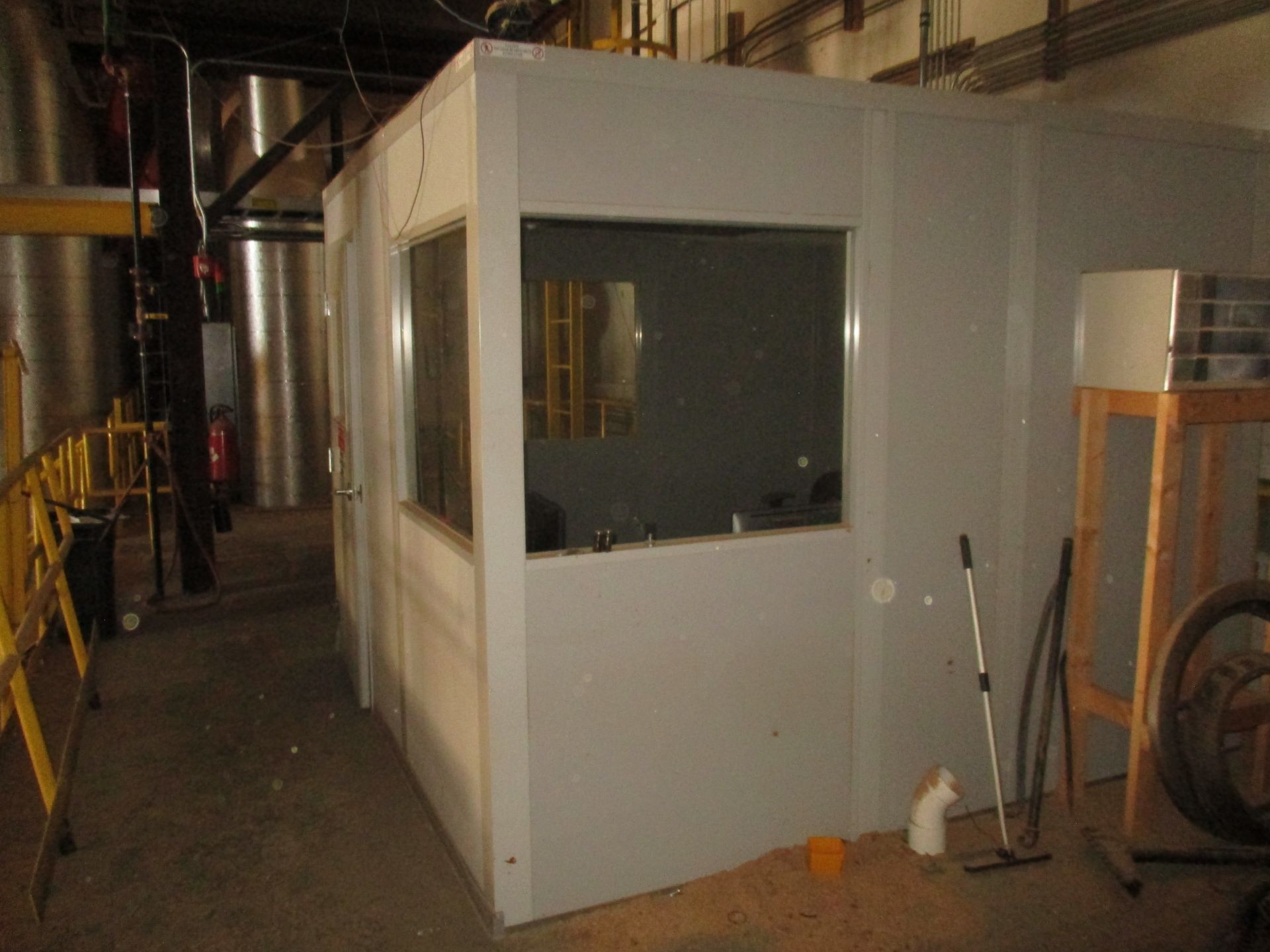 Special Built Pre-Fab Pre-Wired Port. Control Room, 10' 5" x 10' 4" x 8'