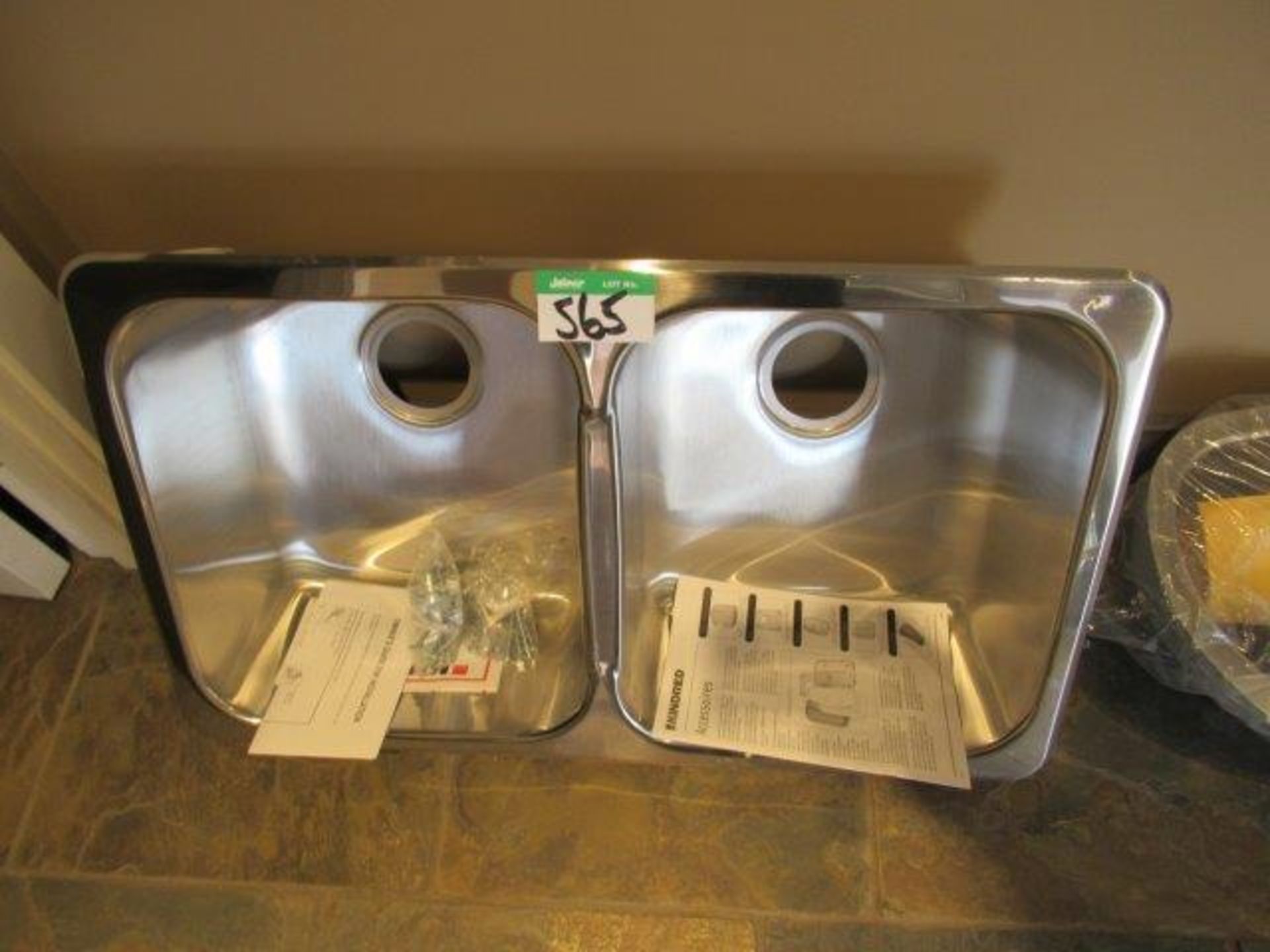 DOUBLE S/S SINK