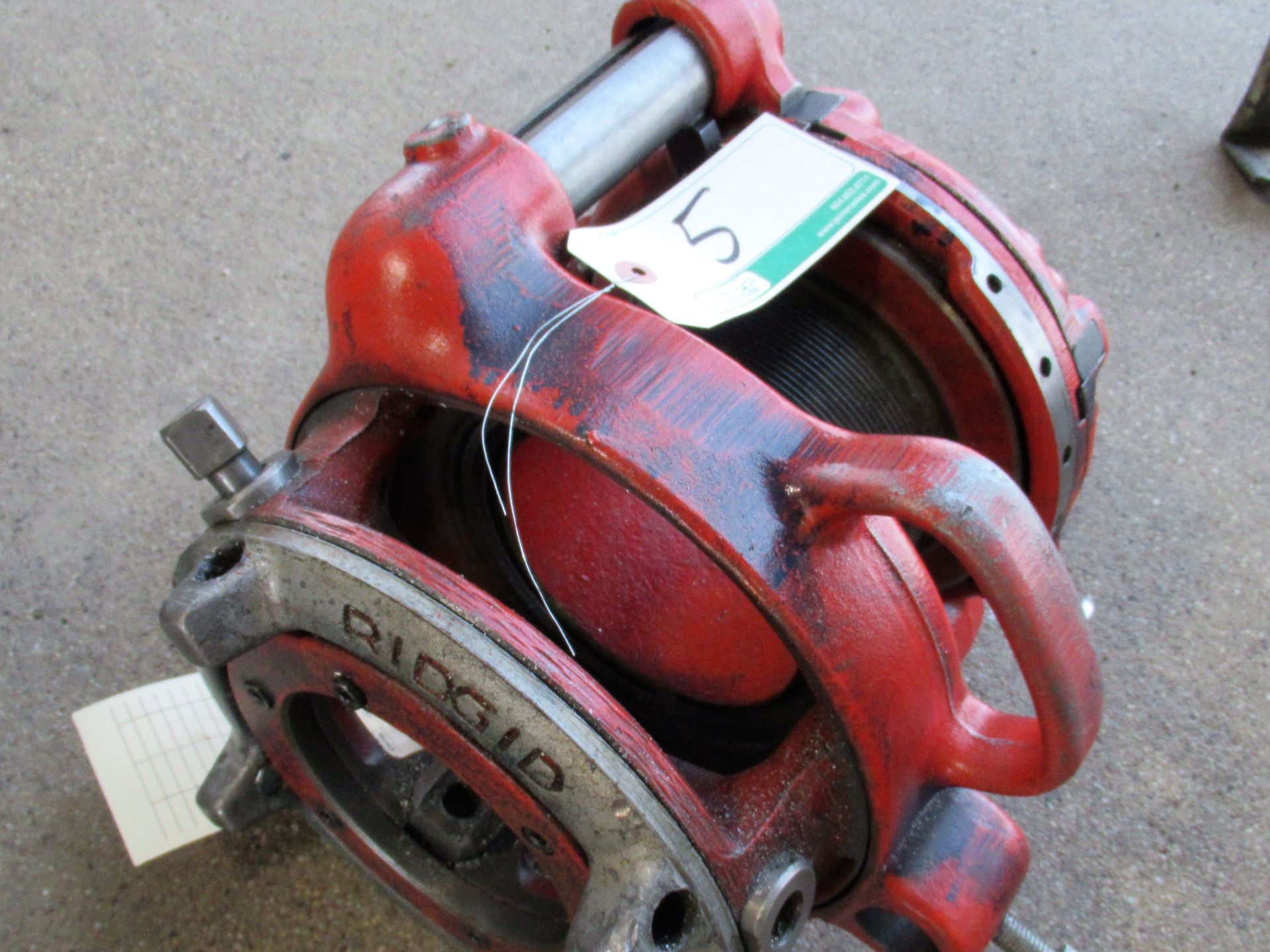 RIDGID THREADING HEAD