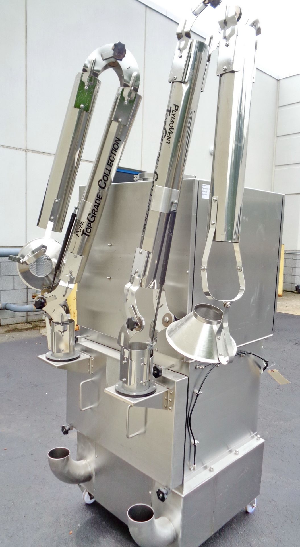 Plymovent Portable Stainless Steel Dust Collector with extraction arm. - Image 5 of 5
