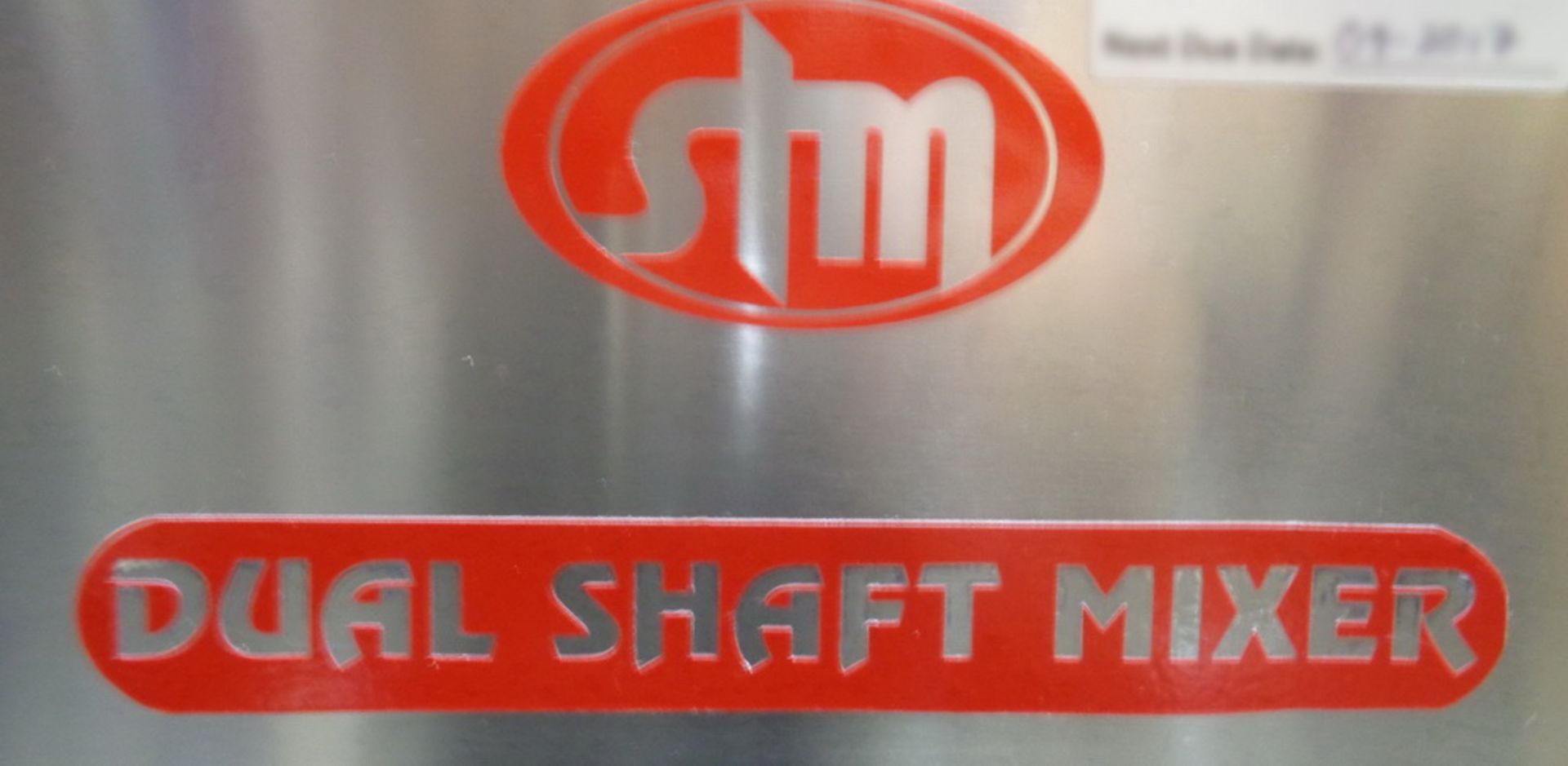 Sams Stainless Steel (316 SS) Dual Shaft Vacuum Mixer, Model 50L, S/N 101 - Image 3 of 13