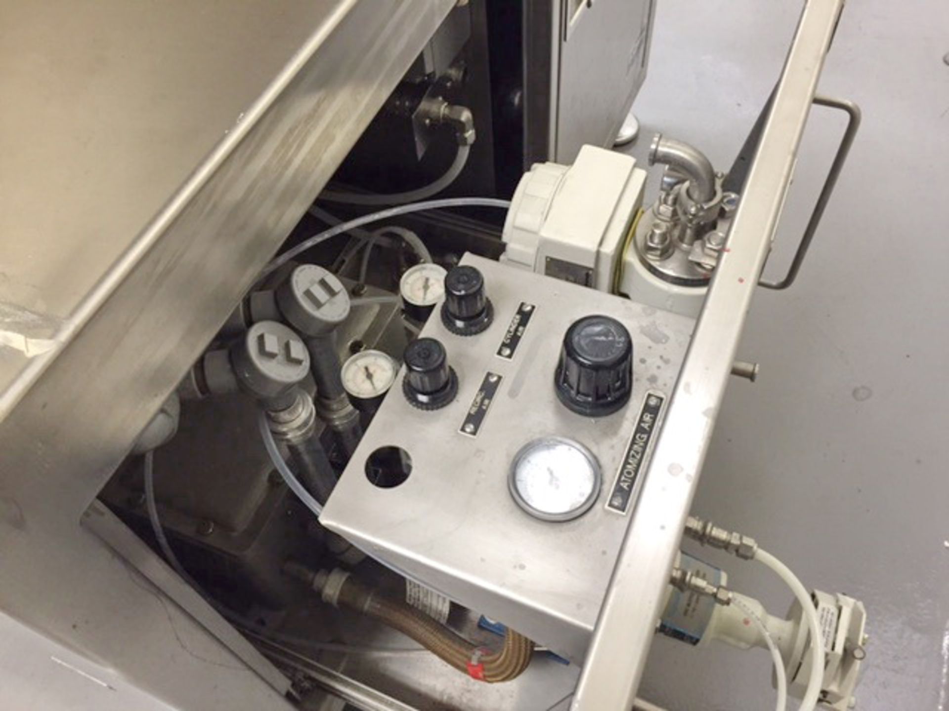 Thomas XR Perforate Interchangeable Pan Coating System rated for solvents, Model Compulab 24 - Image 8 of 24