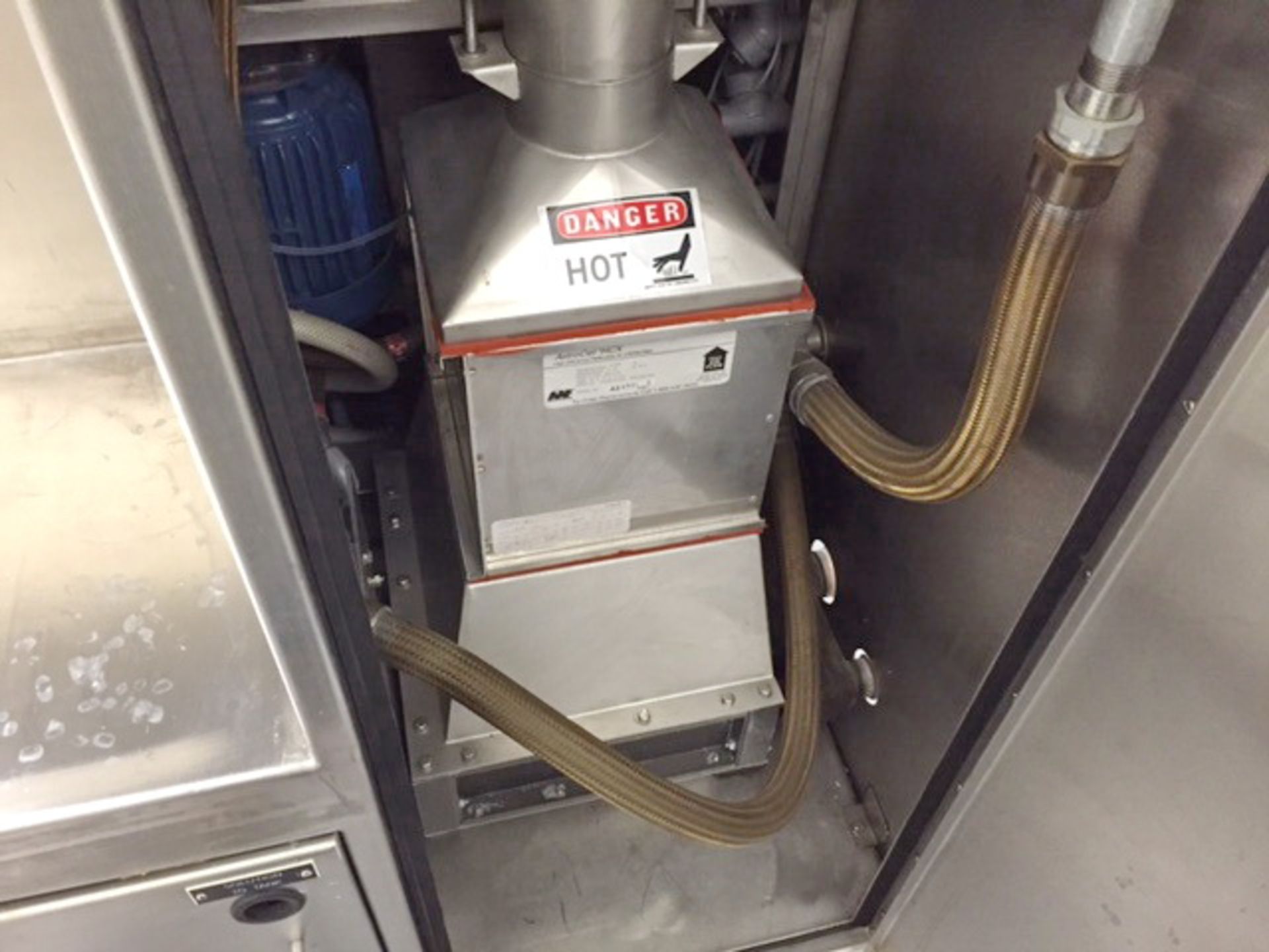 Thomas XR Perforate Interchangeable Pan Coating System rated for solvents, Model Compulab 24 - Image 10 of 24