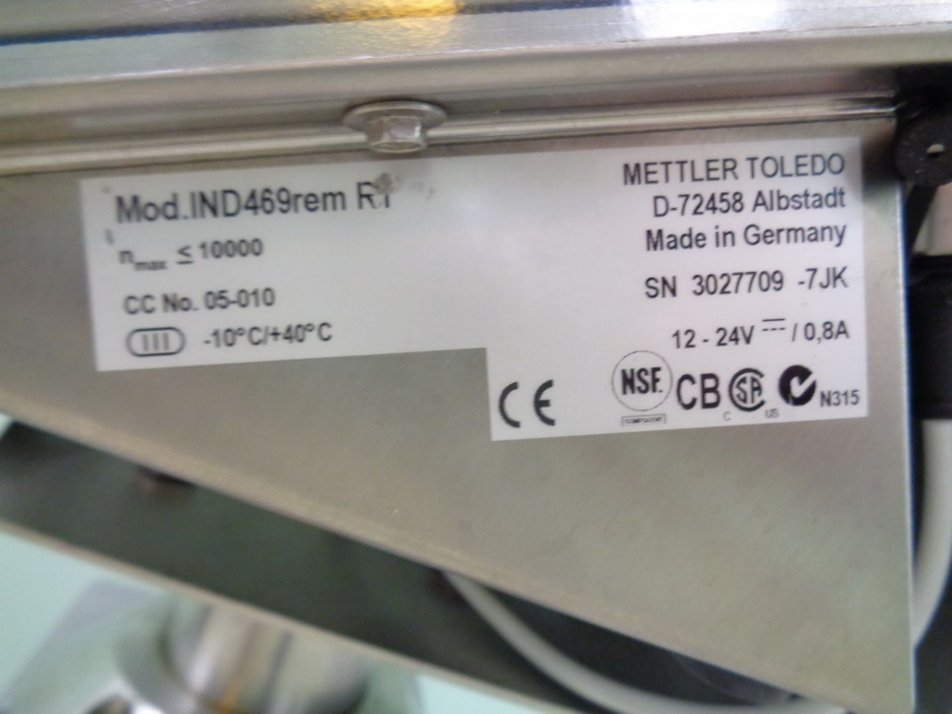 Mettler Toledo Stainless Steel Mobile Weighing System, includes one pallet Jack w/portable scale - Image 4 of 4