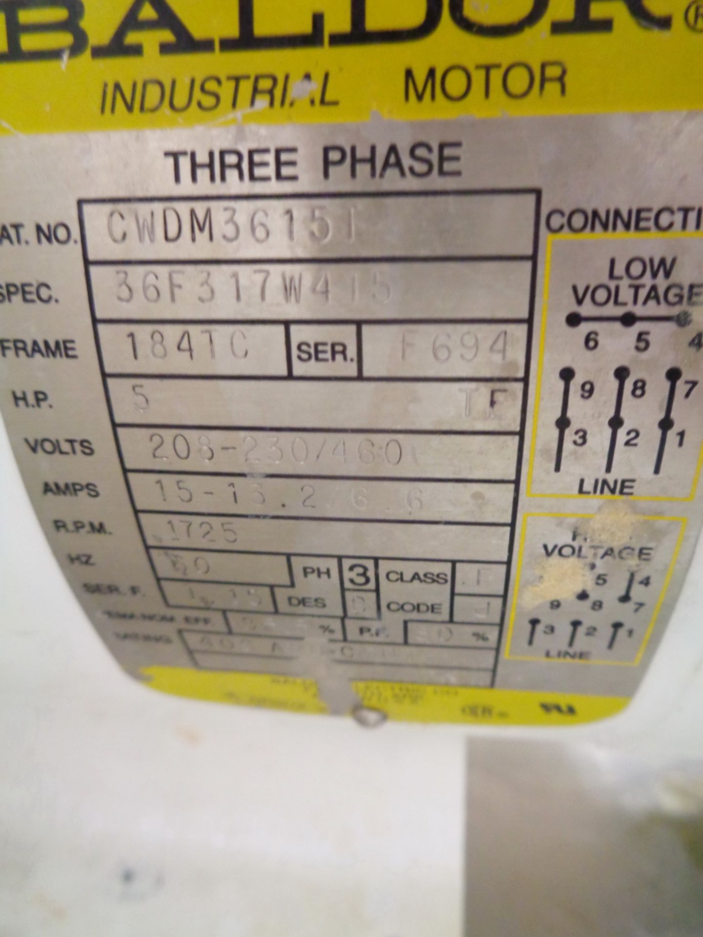 WAUKESHA POSITIVE DISPLACEMENT PUMP. SS CONTACT PARTS - Image 5 of 6