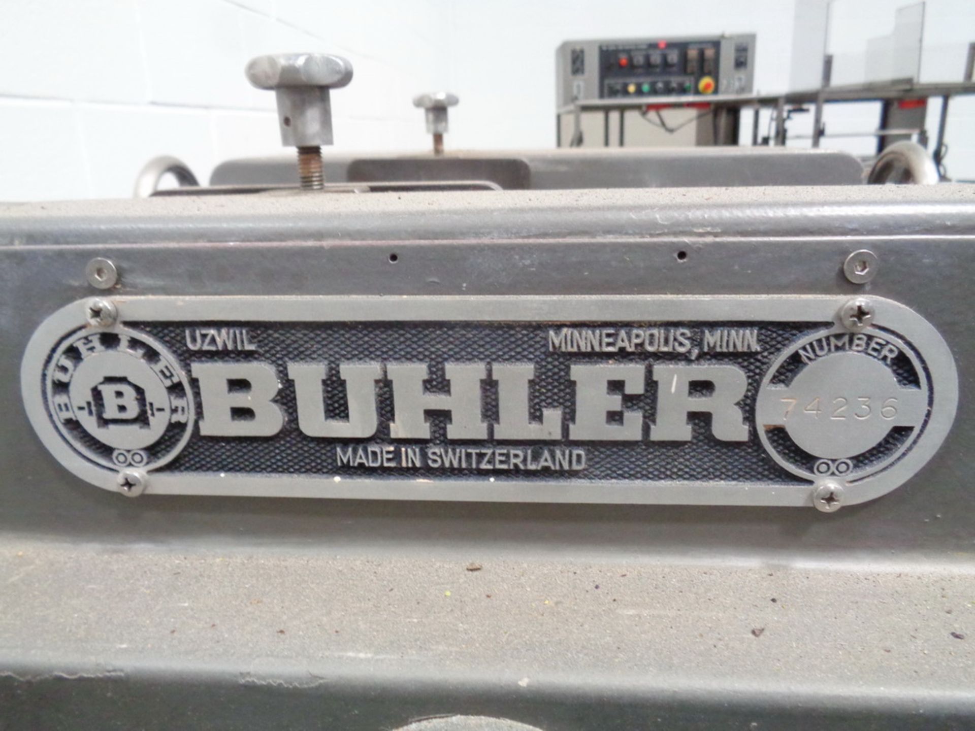 BUHLER 6"X12" THREE ROLL MILL, S/N 72236 - Image 3 of 5